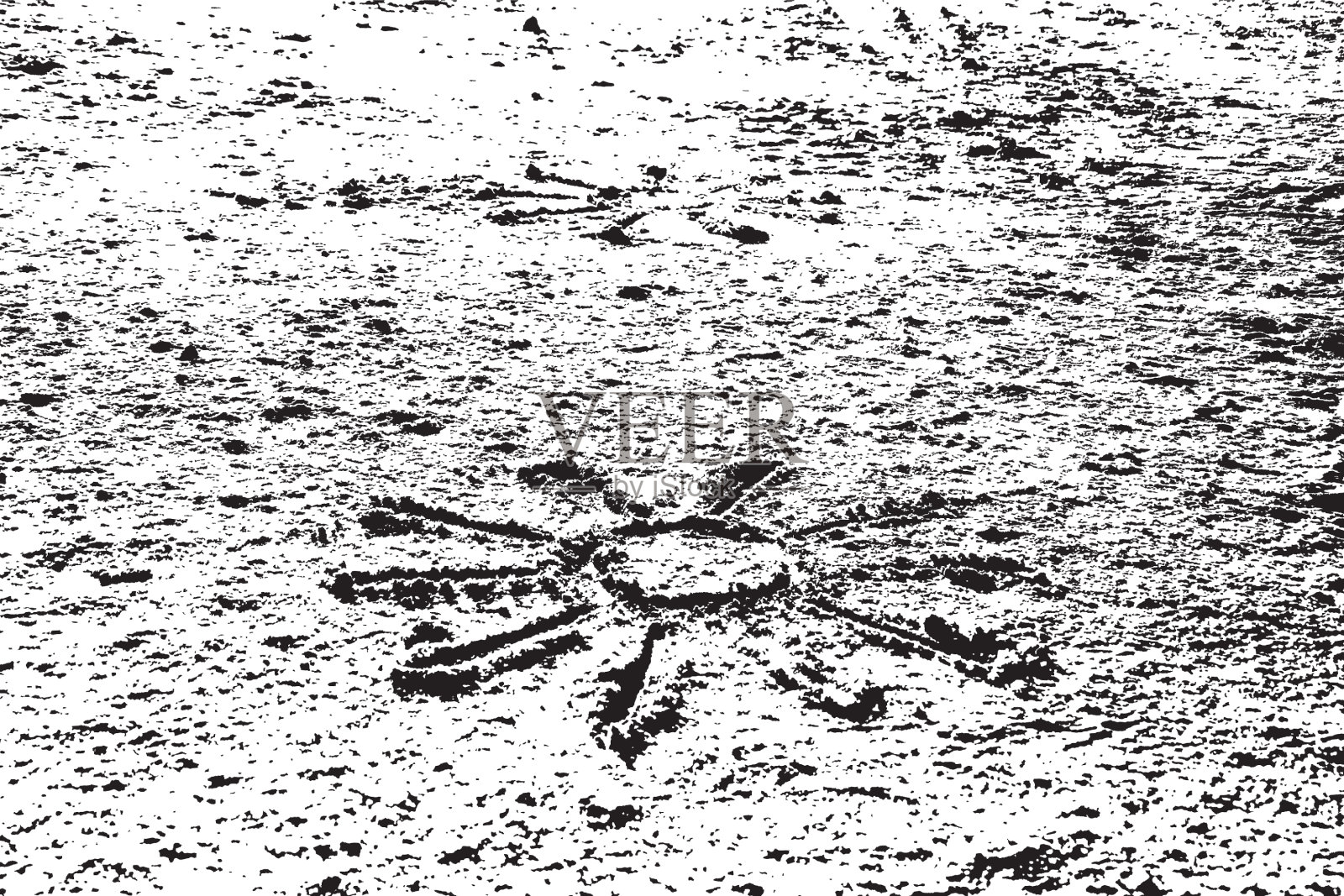 痛苦叠加纹理插画图片素材