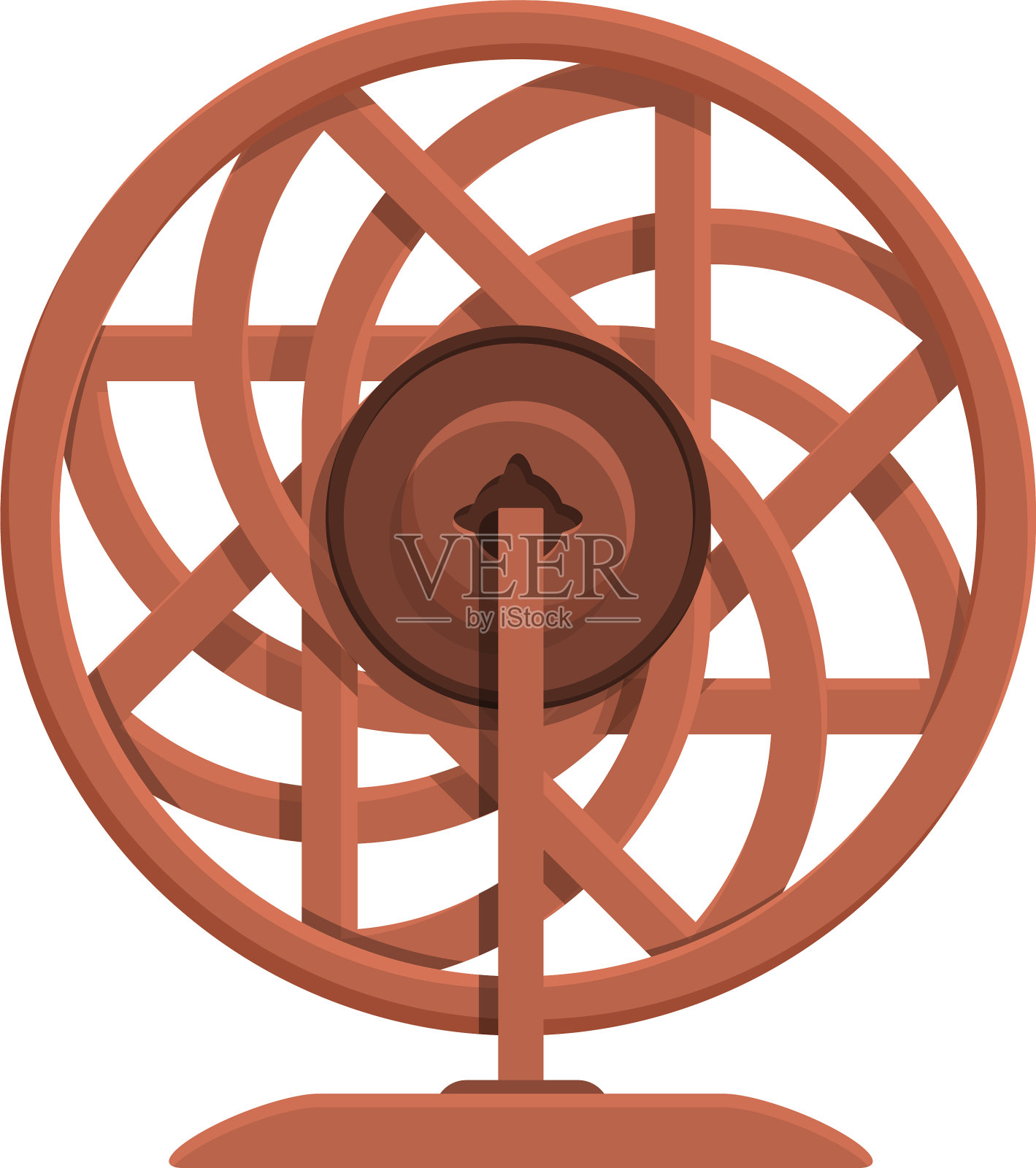 永动机木图标卡通风格设计元素图片