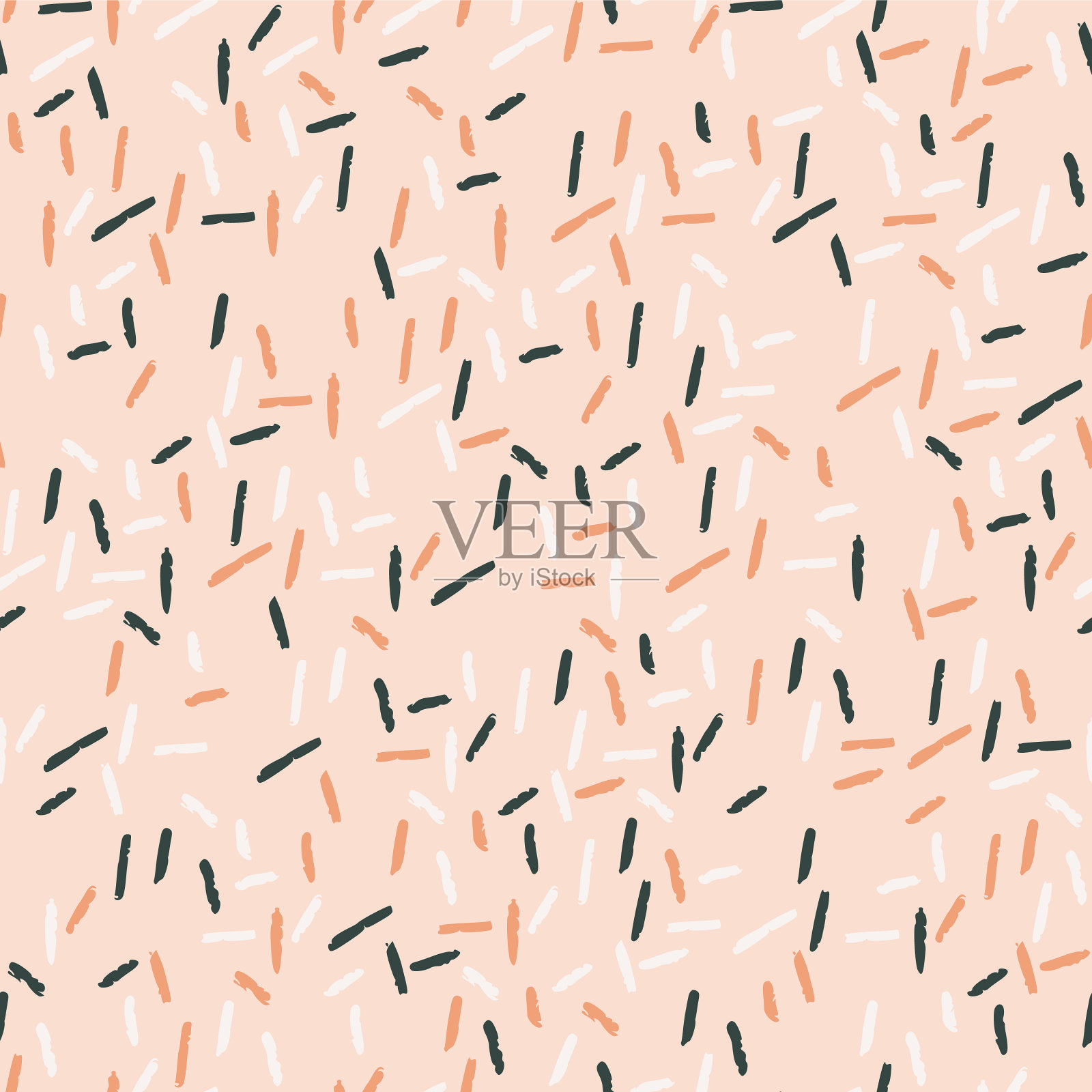 手绘纹理涂鸦无缝模式插画图片素材