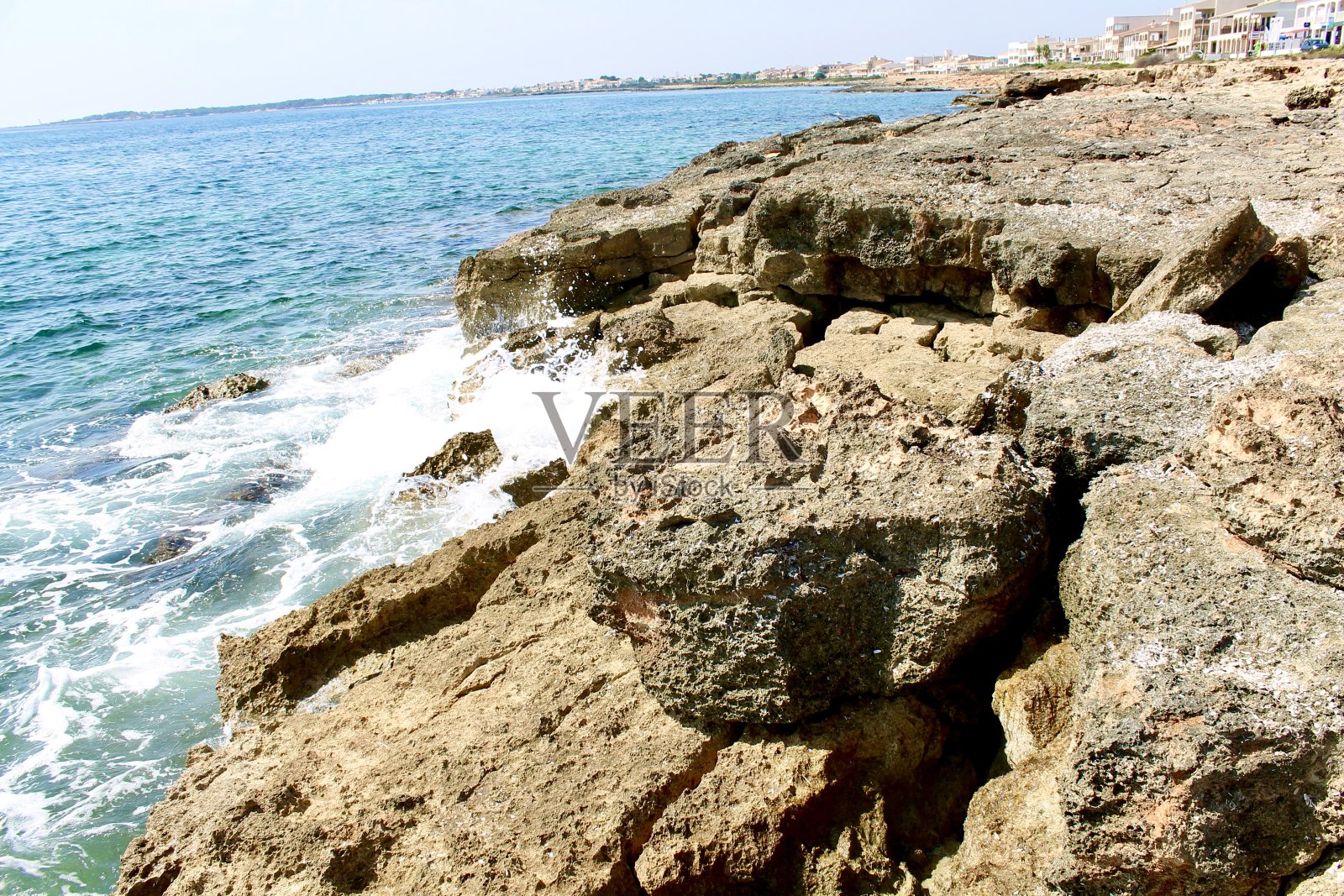 来自富埃特文图拉的悬崖照片摄影图片