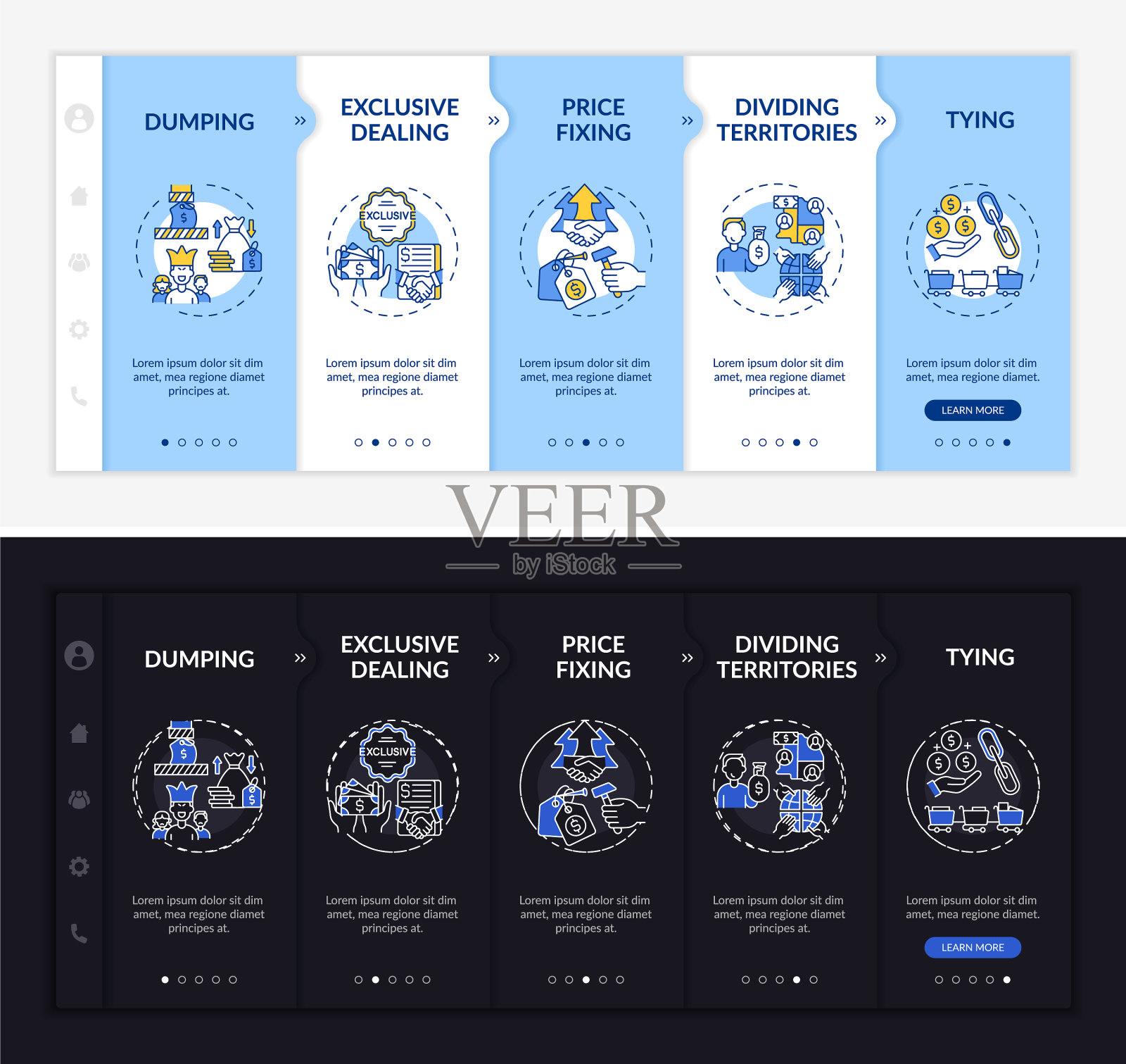 无竞争力的入职政策模板设计模板素材