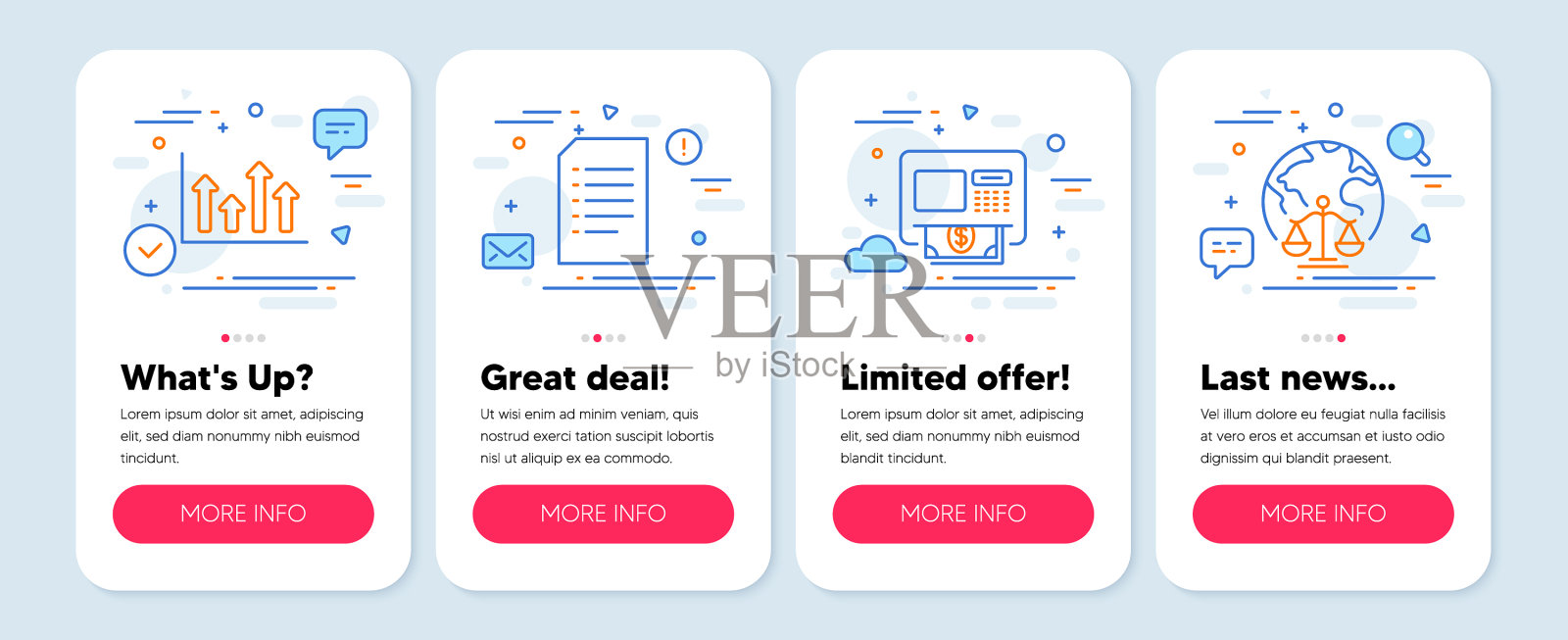 设置行图标，如文档ATM上方图标素材