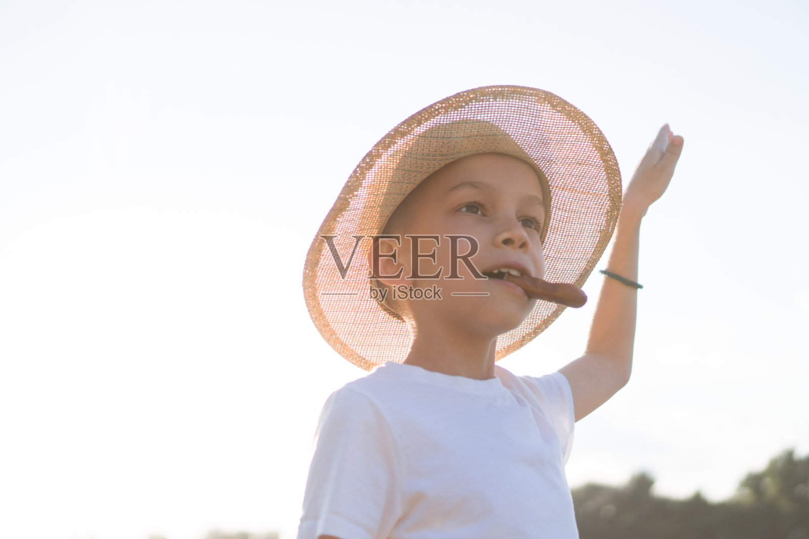 海边的夏日照片摄影图片