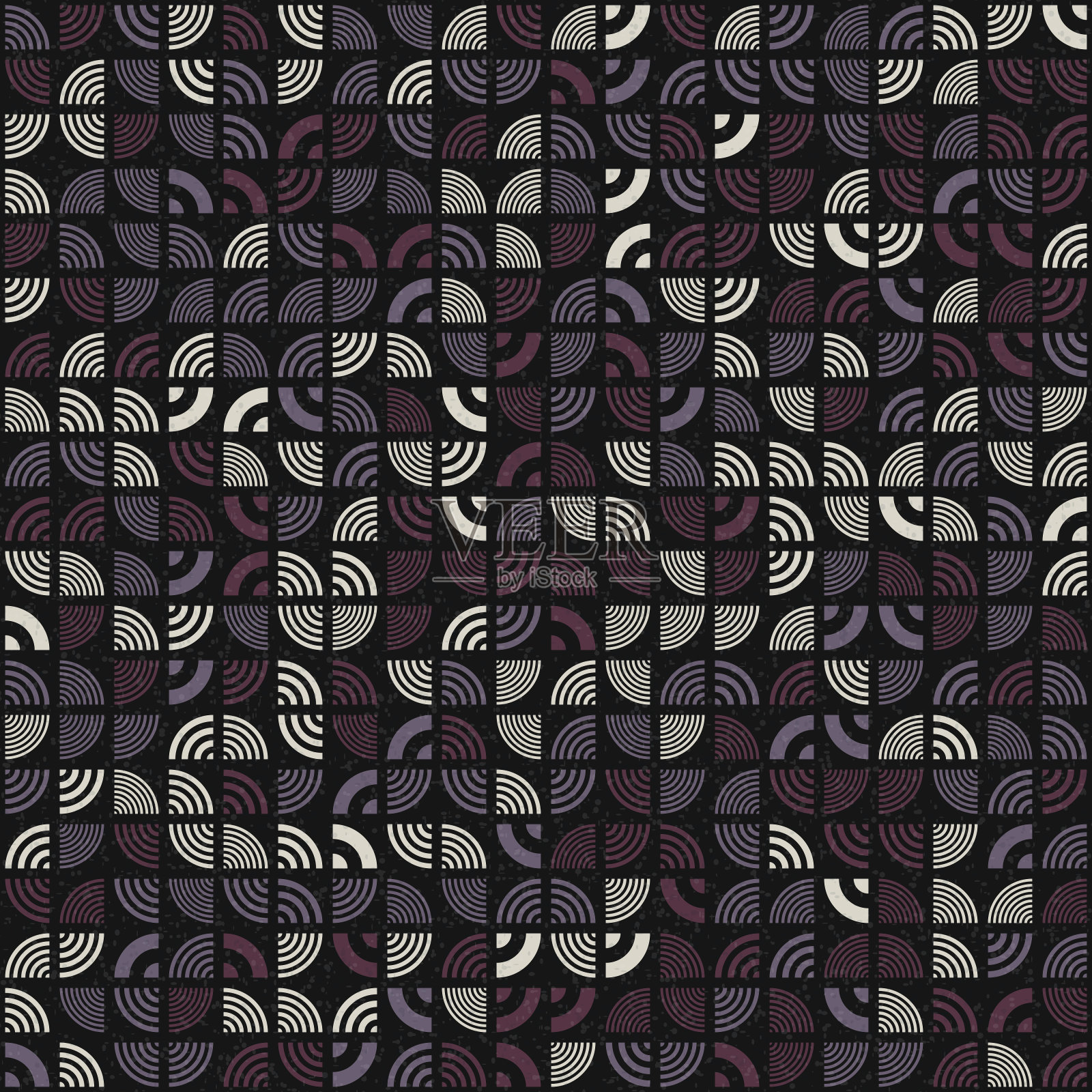 抽象几何图案生成计算艺术插图插画图片素材