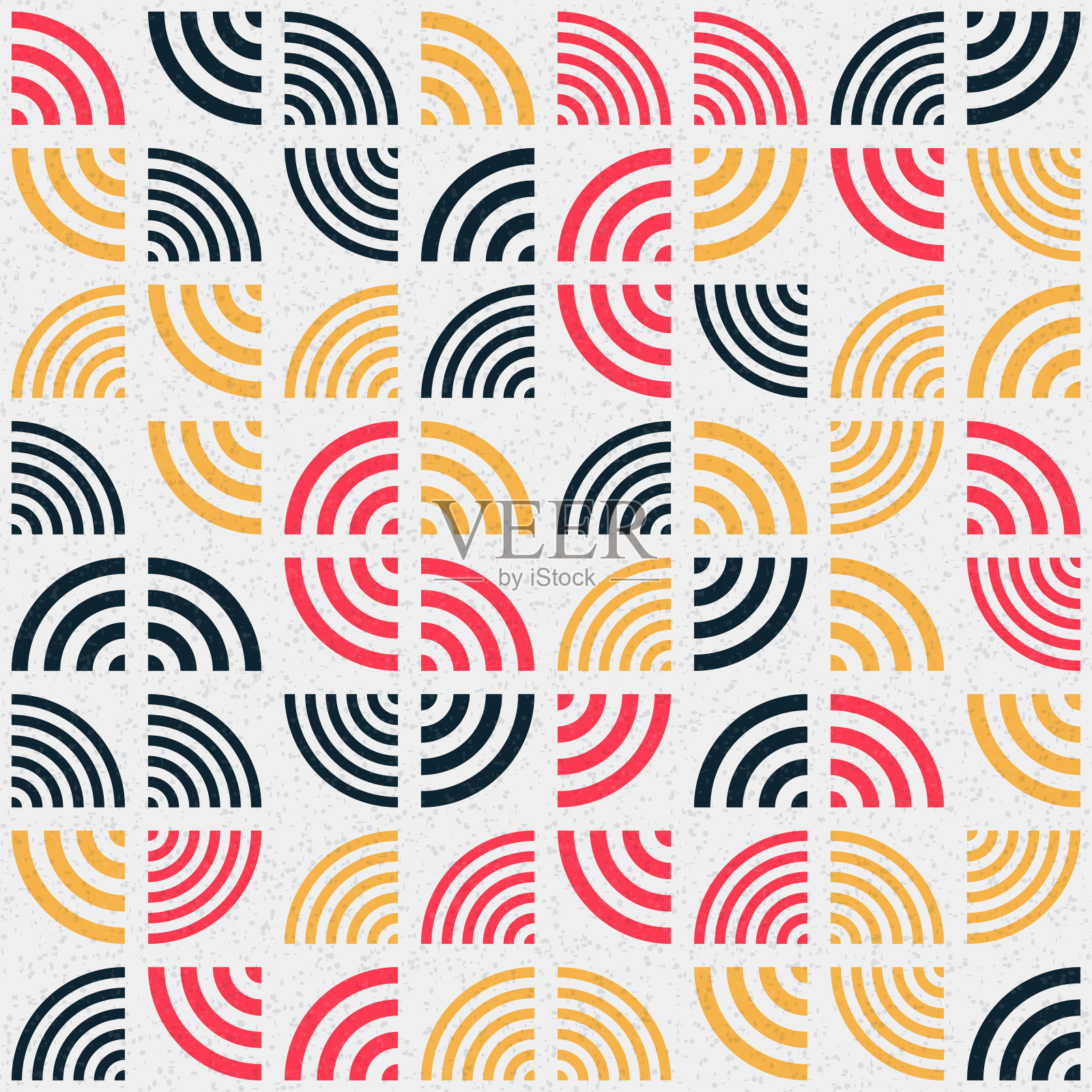 抽象几何图案生成计算艺术插图插画图片素材