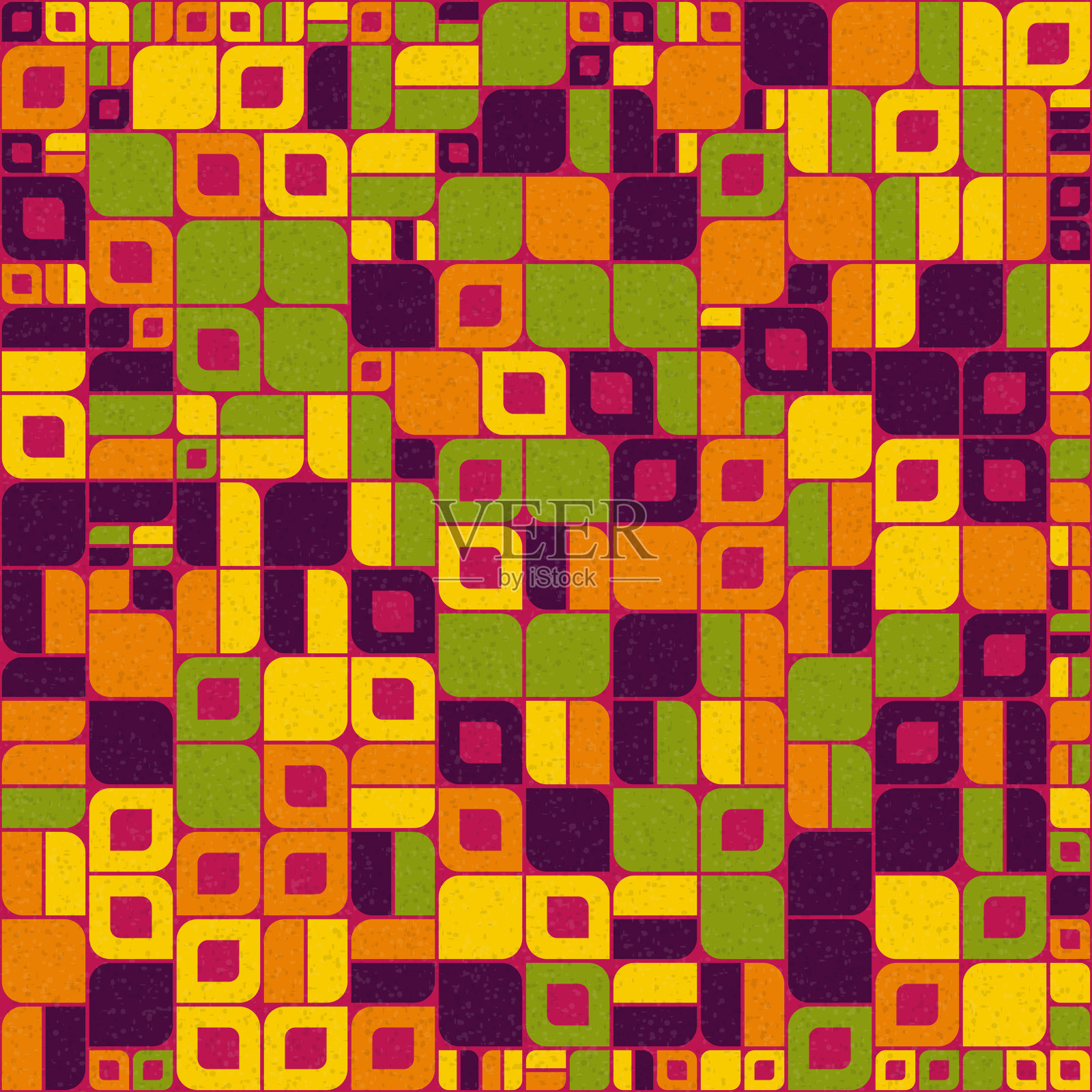 抽象几何图案生成计算艺术插图插画图片素材