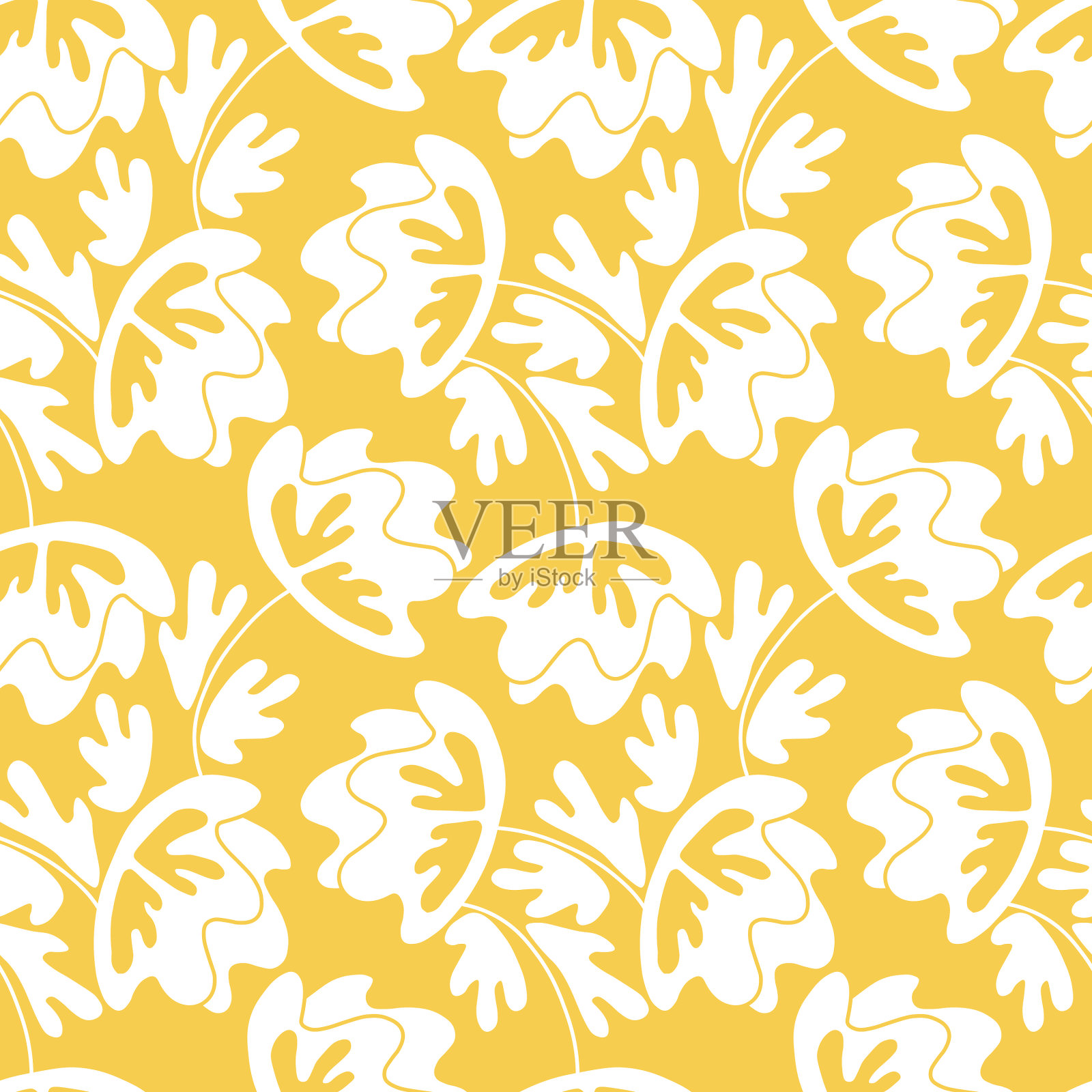 以传统民俗为基础的无缝花卉图案插画图片素材