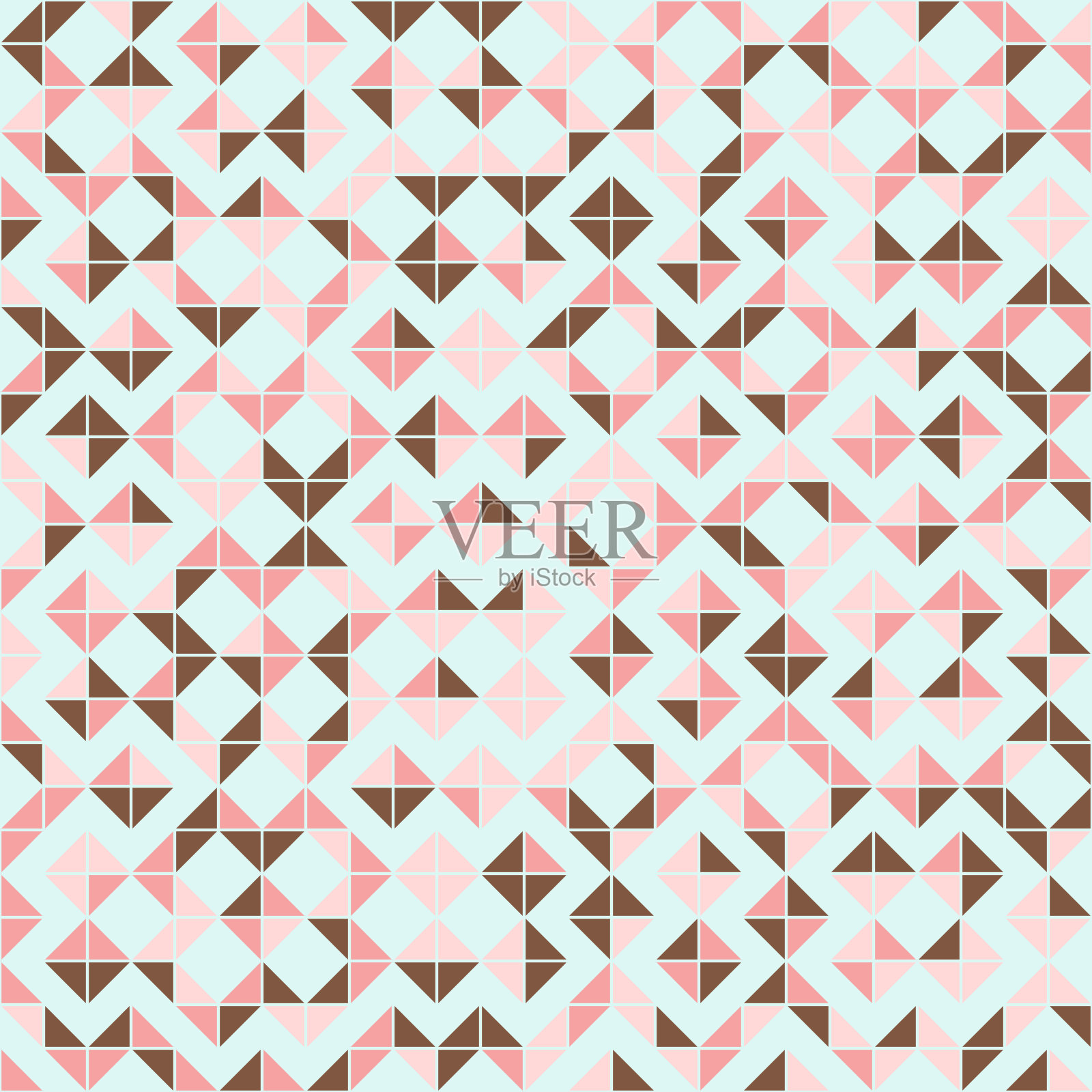 抽象几何图案生成计算艺术插图插画图片素材