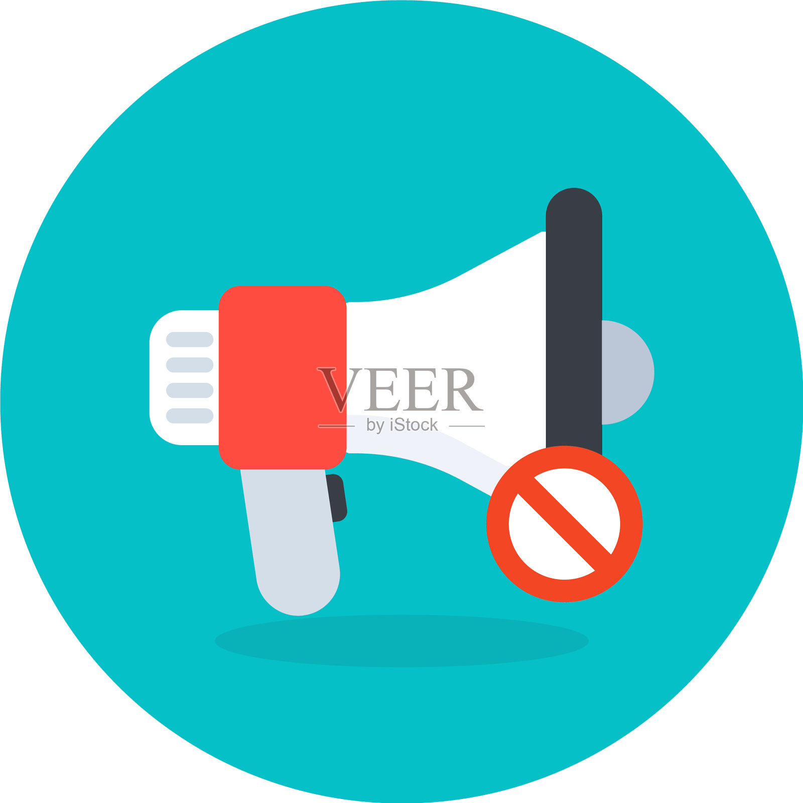 沉默的插画图片素材