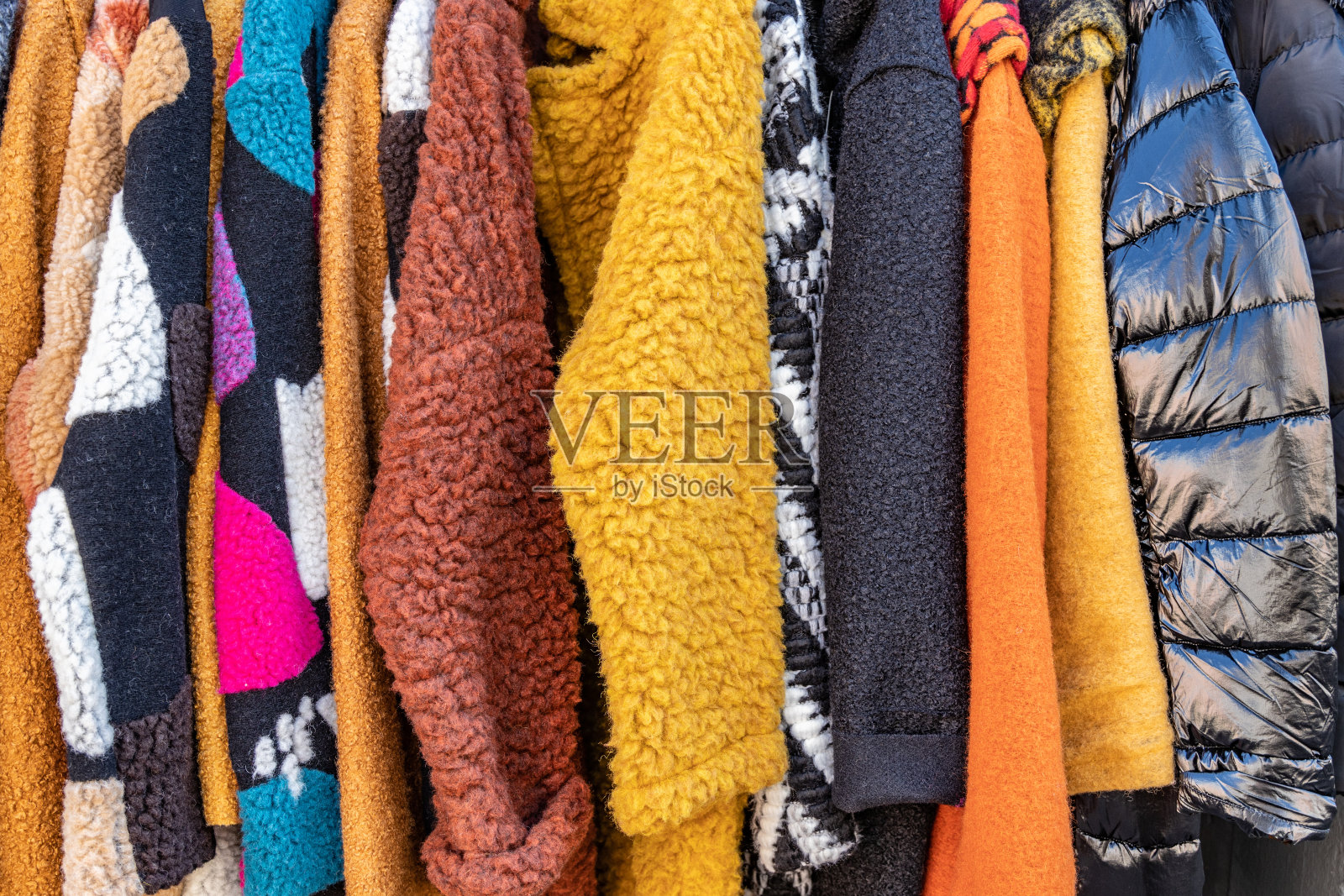 冬天的外套照片摄影图片