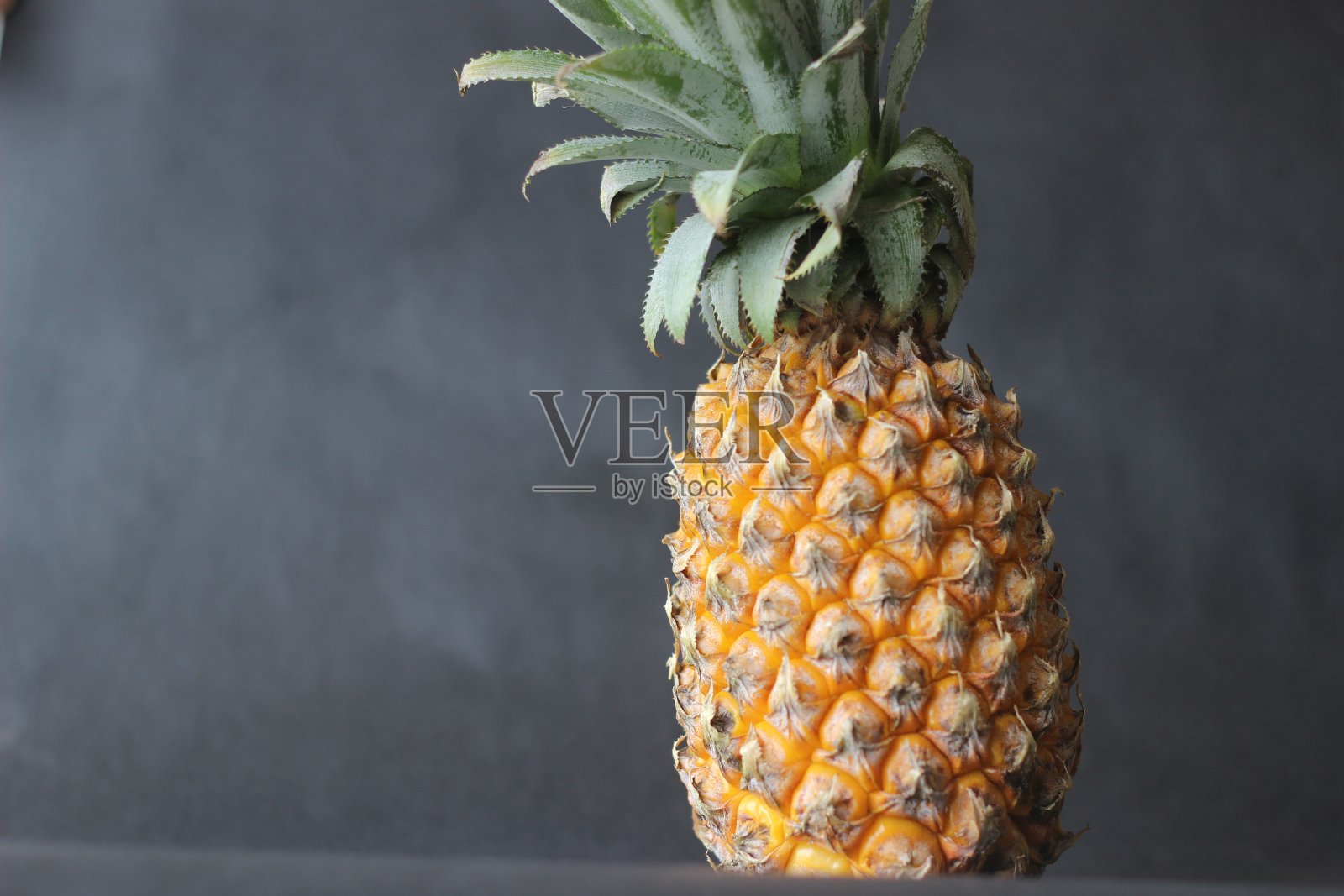 菠萝是一种热带植物，果实可食，是凤梨科中最具经济价值的植物照片摄影图片