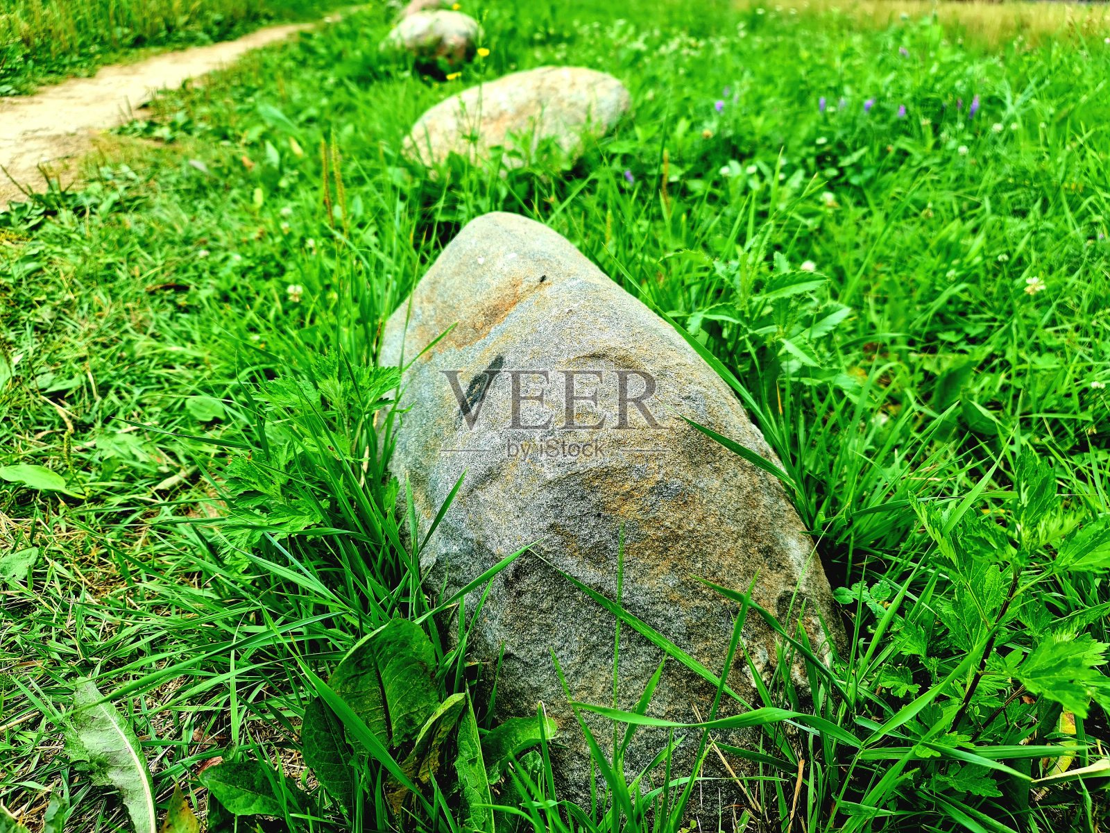 路上有石头。路上有石头。照片摄影图片