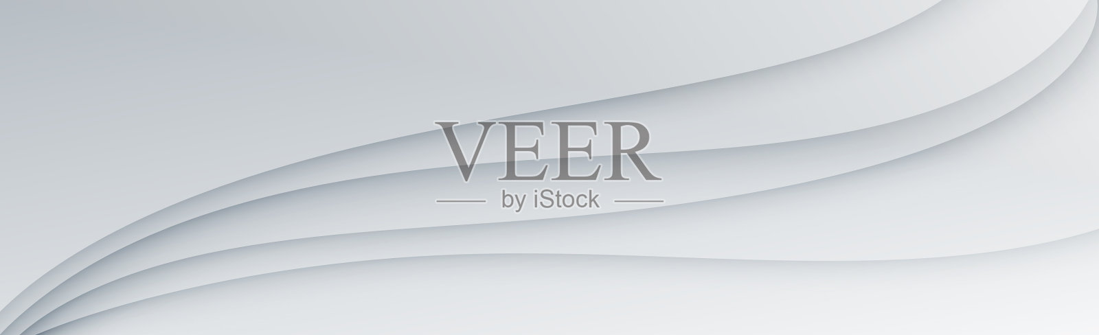 抽象的灰色背景与波浪线插画图片素材