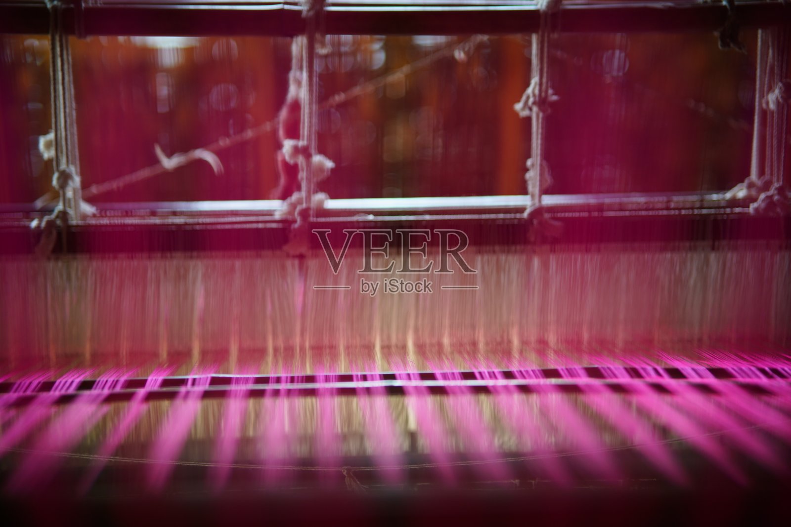 缅甸茵莱湖的缝纫和编织材料照片摄影图片