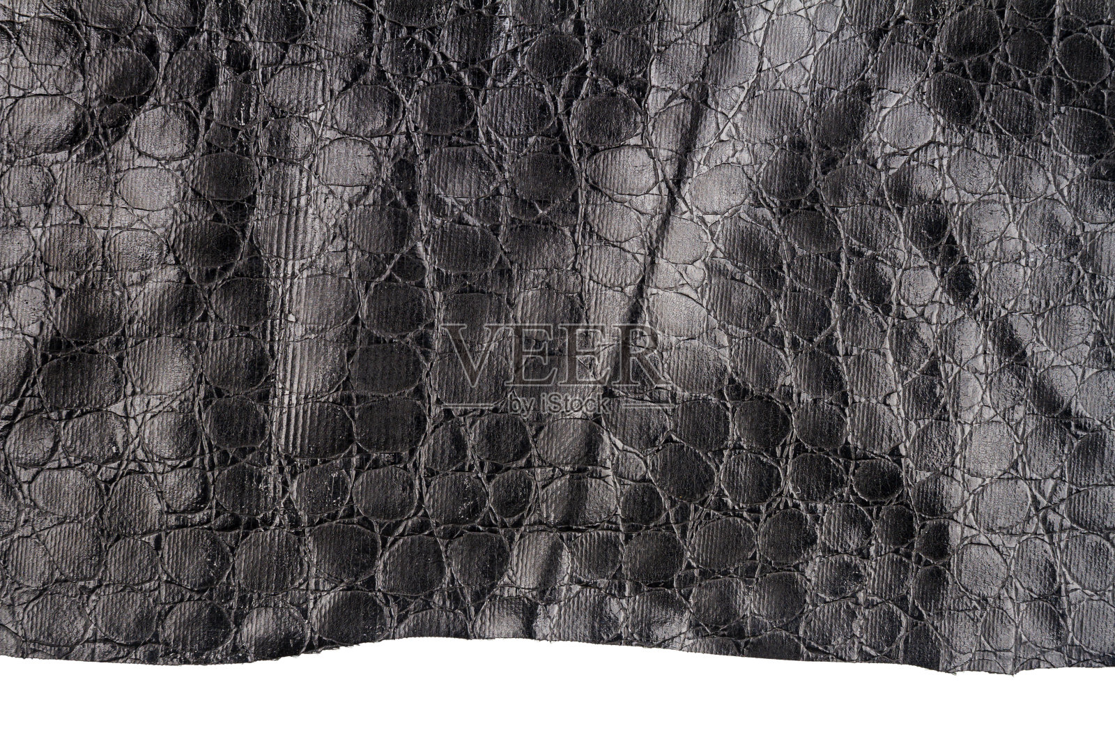 一块黑色人造革照片摄影图片