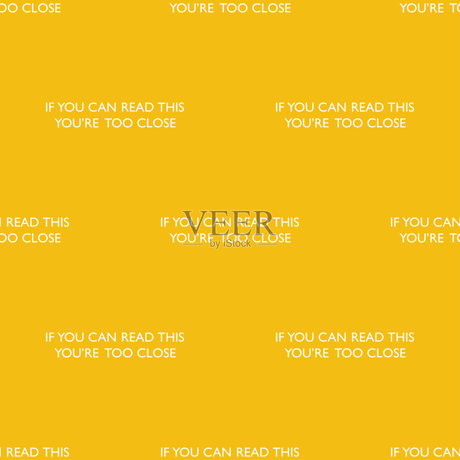 如果你能读懂这个，你的题词太接近了。无缝模式。插画图片素材