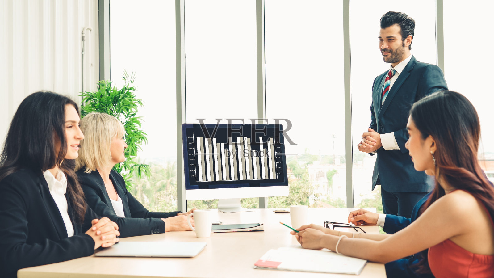 商业视觉数据分析技术，创造性的计算机软件照片摄影图片