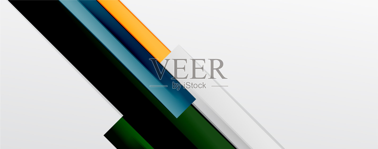 色彩抽象线条时尚几何背景插画图片素材