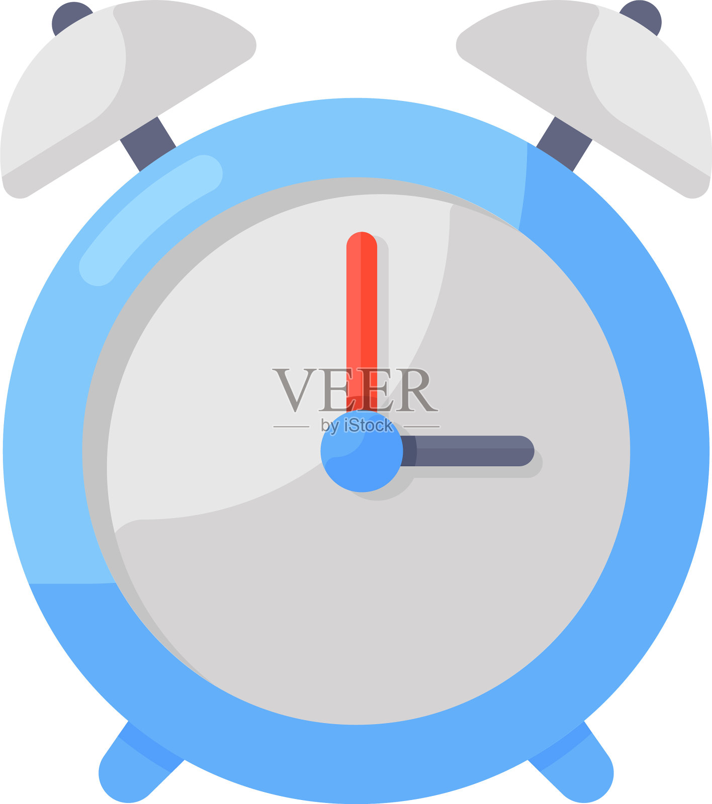 闹钟插画图片素材