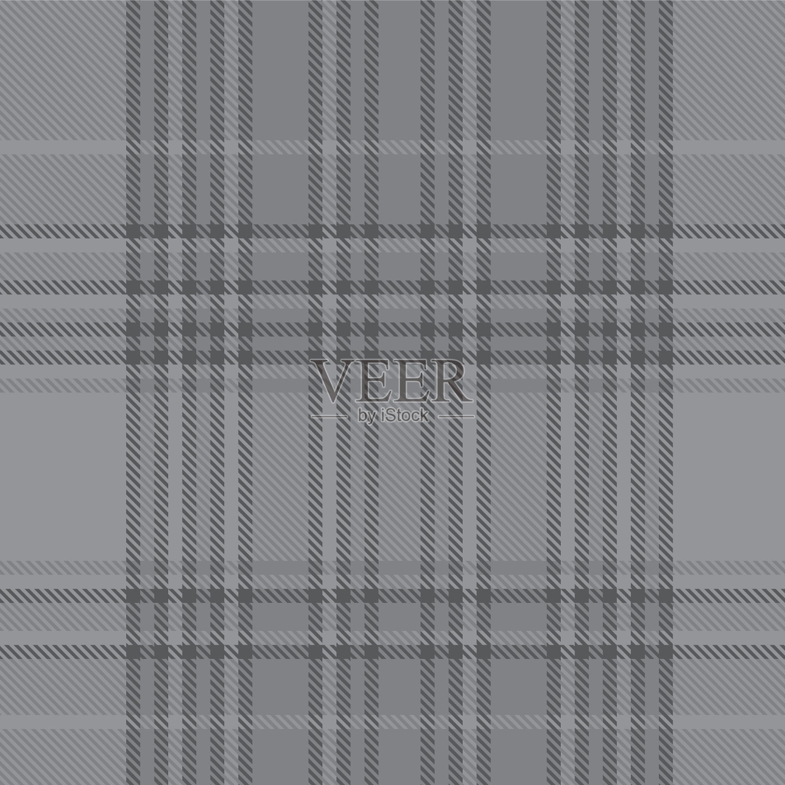 黑色和白色渐变格子纹理无缝插画图片素材