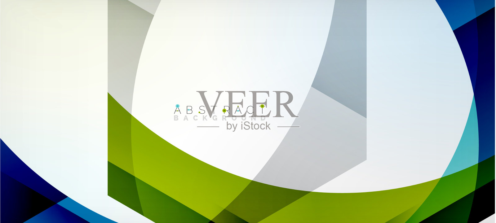 透明六边形几何形状抽象插画图片素材