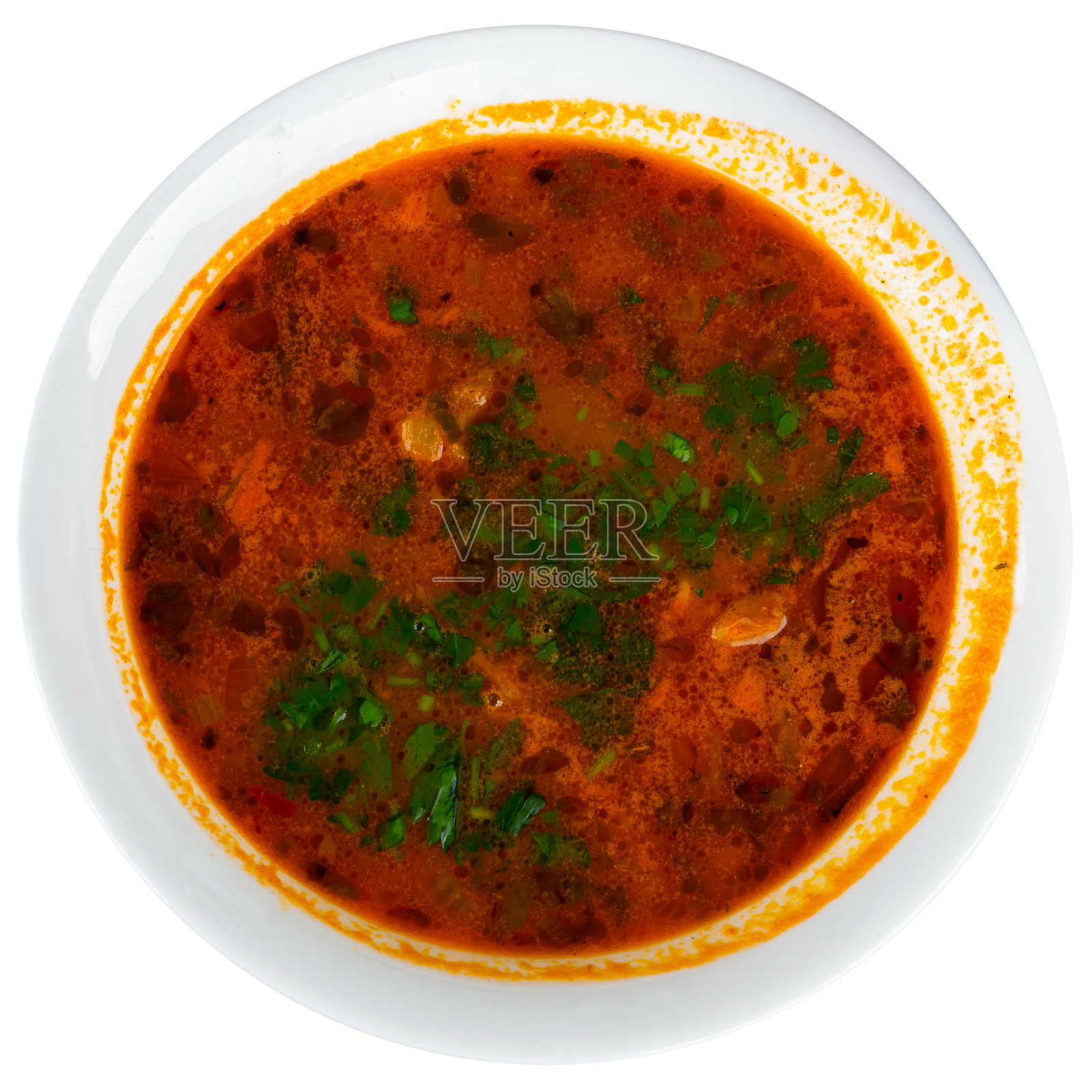 格鲁吉亚的传统汤照片摄影图片