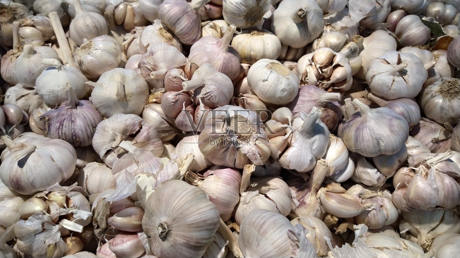 超市蒜头陈列照片摄影图片