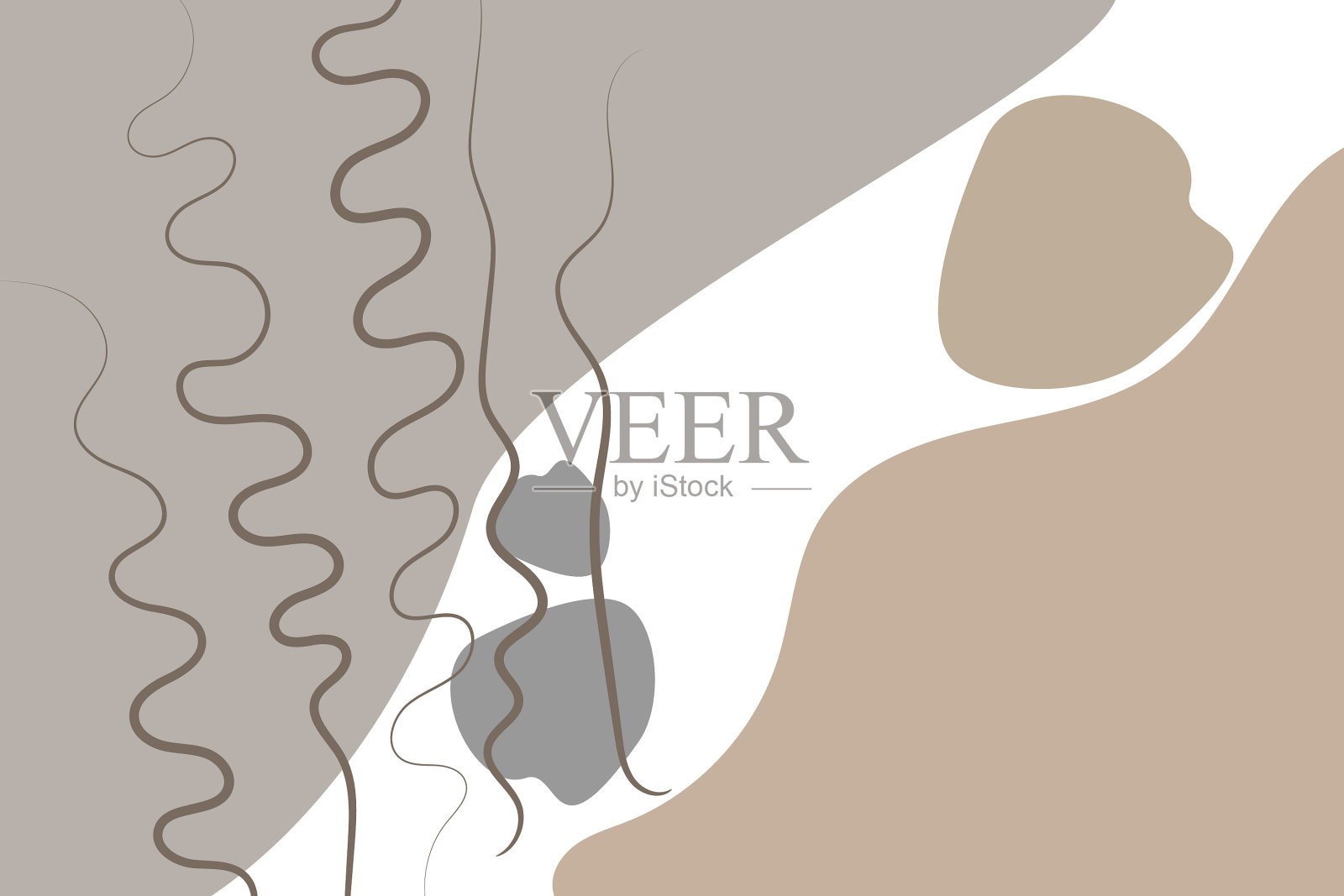 审美的背景插画图片素材