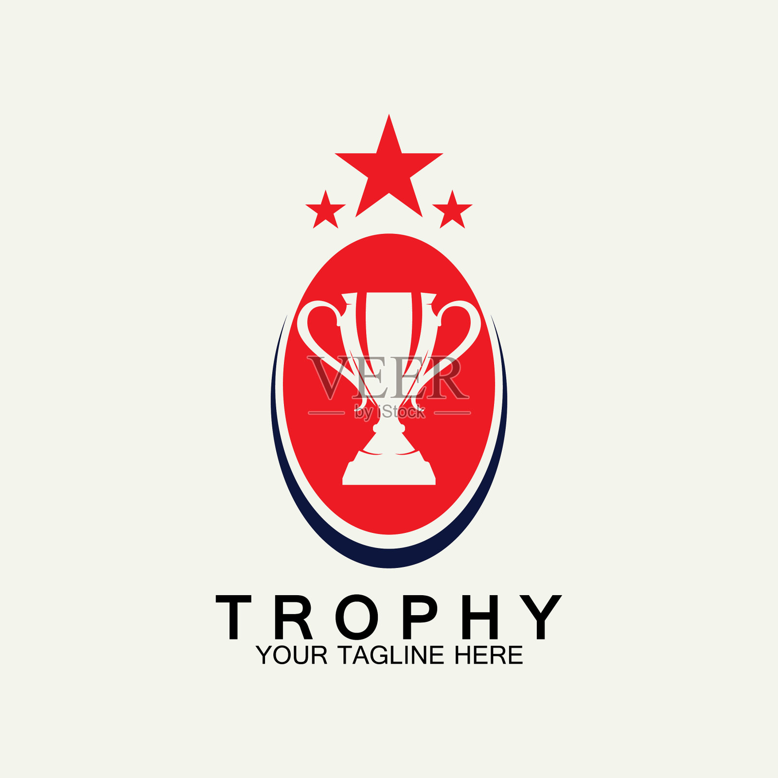 奖杯标志图标冠军奖杯标志图标插画图片素材