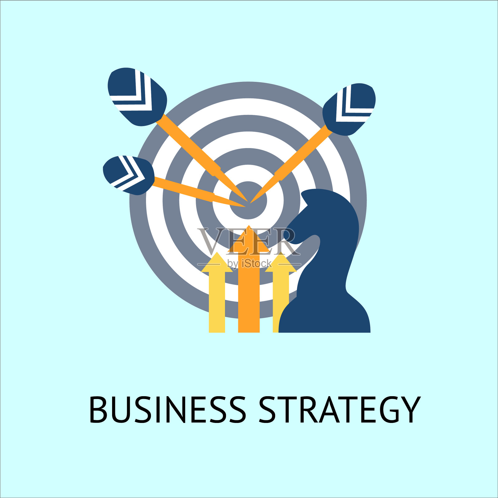 业务分析图标插画图片素材