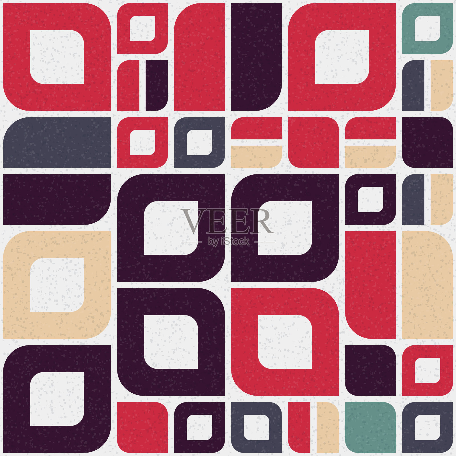 抽象几何图案生成计算艺术插图插画图片素材