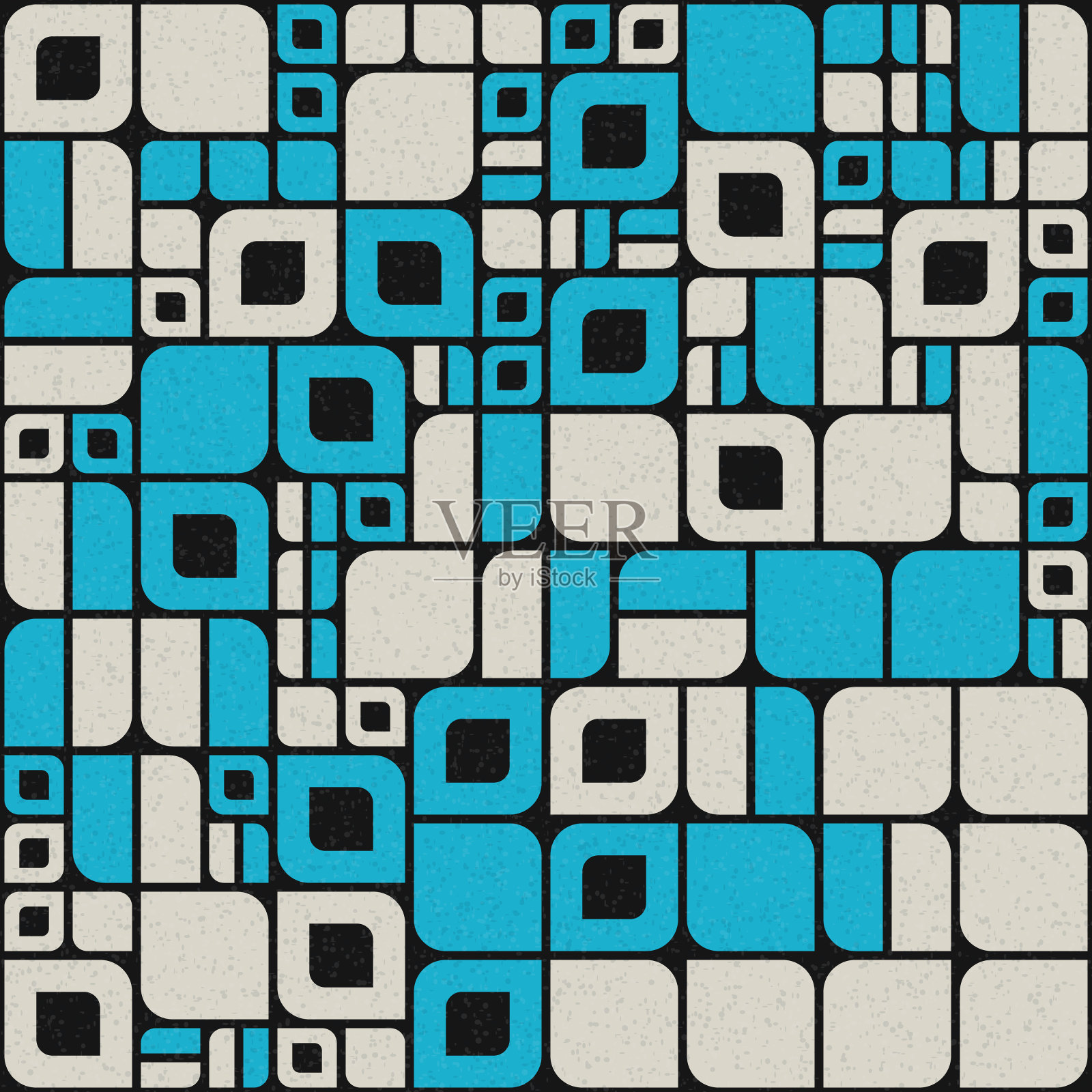 抽象几何图案生成计算艺术插图插画图片素材