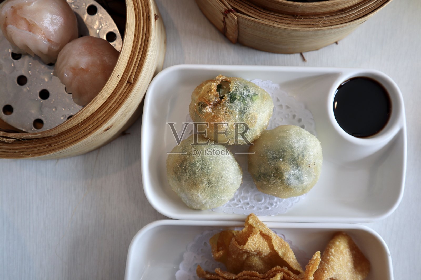 炸馒头，开胃小吃照片摄影图片