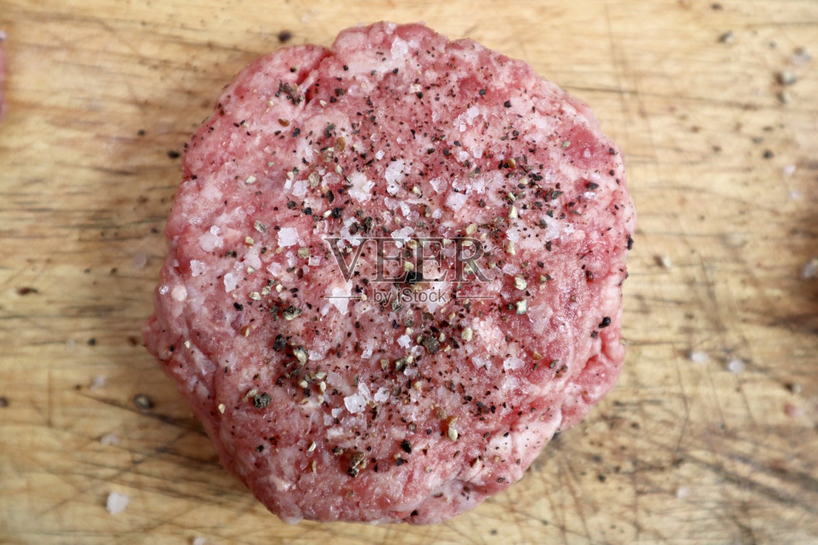 汉堡包用的碎肉照片摄影图片