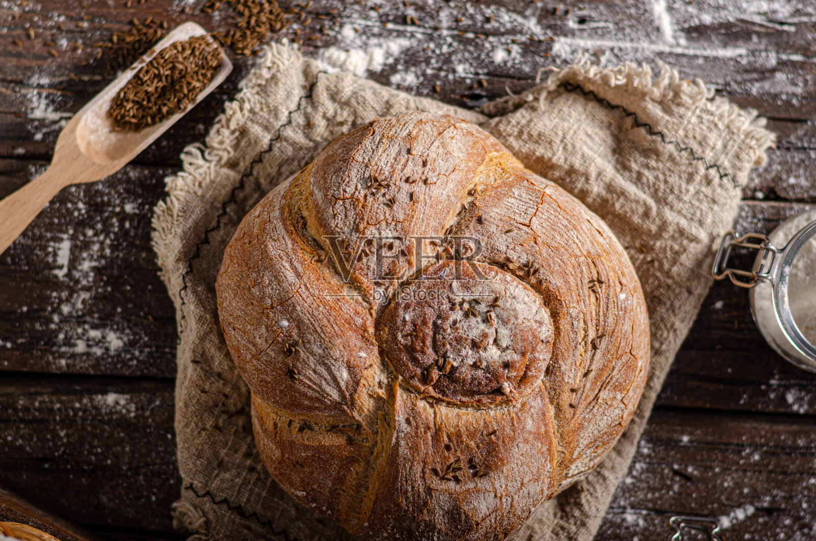 自制的面包照片摄影图片