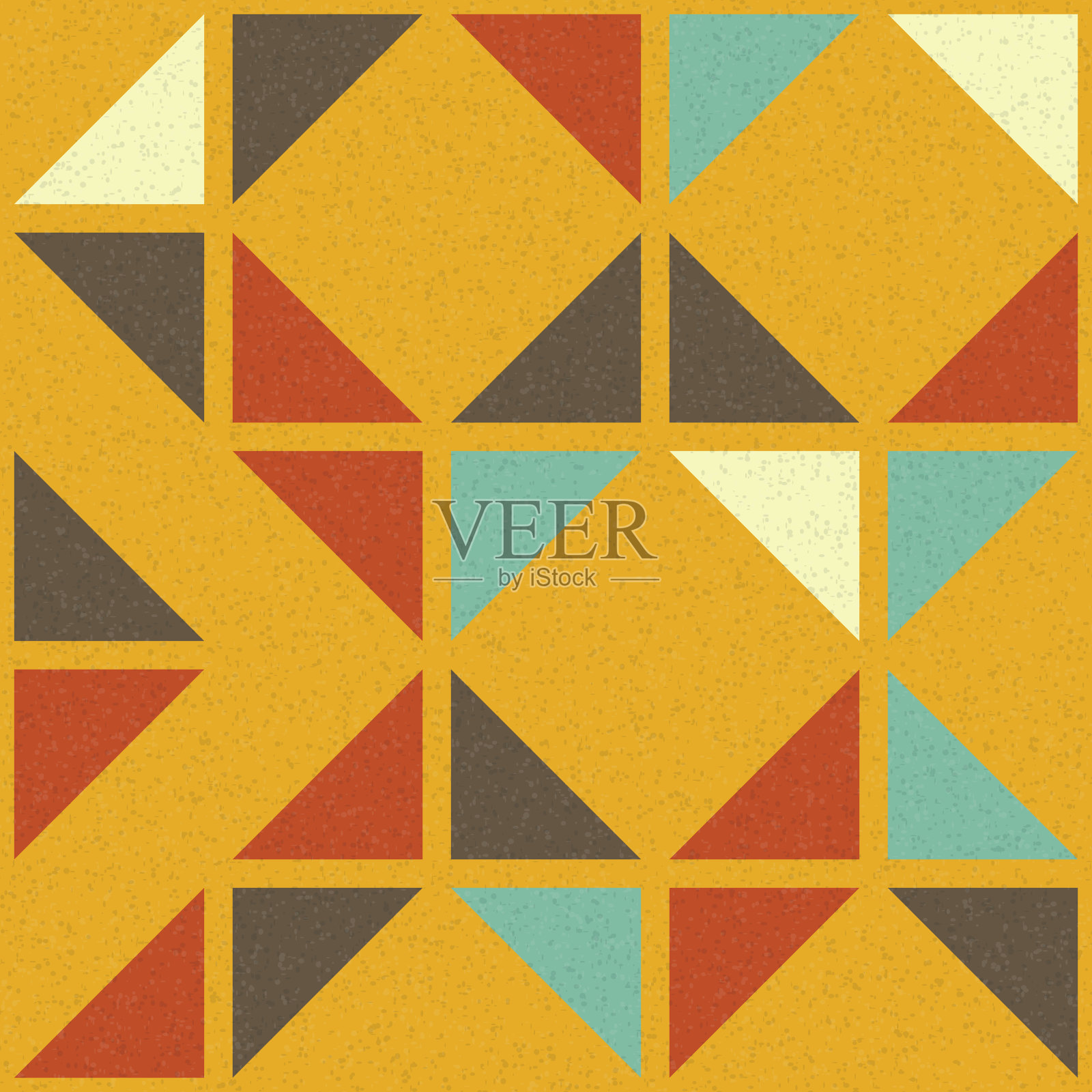 抽象几何图案生成计算艺术插图插画图片素材