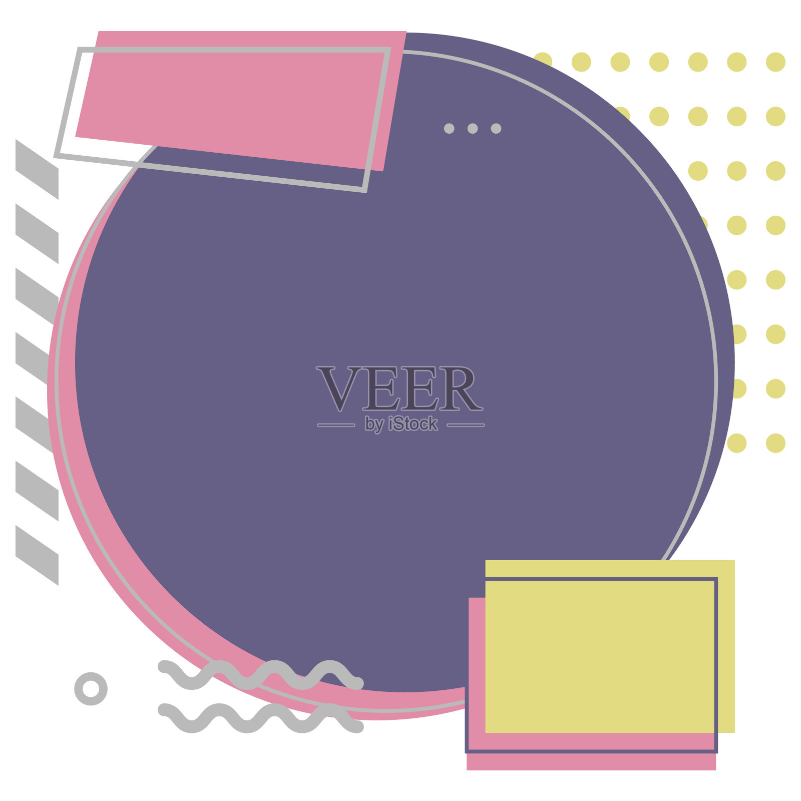 现代可编辑的数字营销，社交媒体帖子，推广横幅模板风格准备使用向量设计横幅模板库存插图插画图片素材