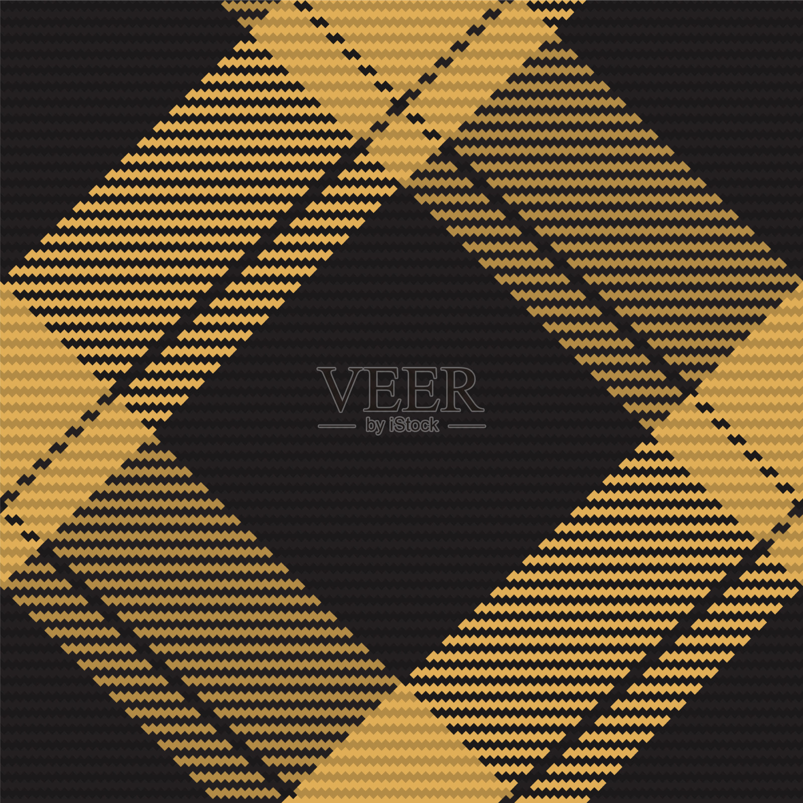 无缝图案苏格兰格子呢格子插画图片素材