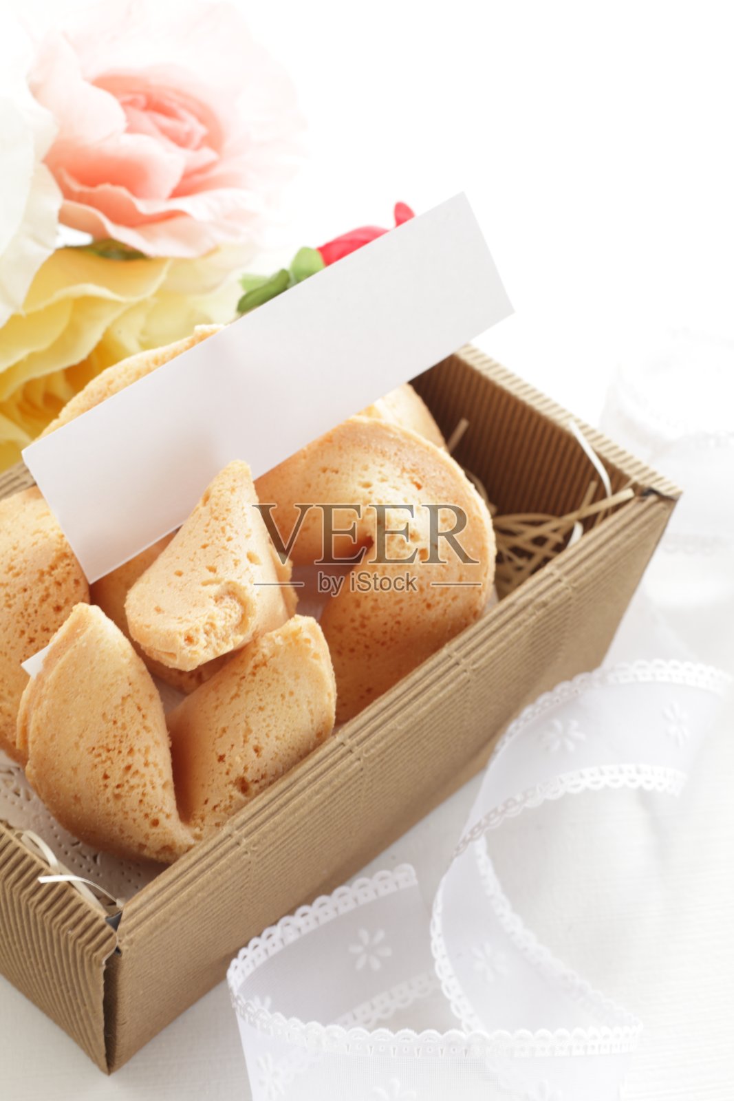 美式中餐形象，幸运饼干照片摄影图片