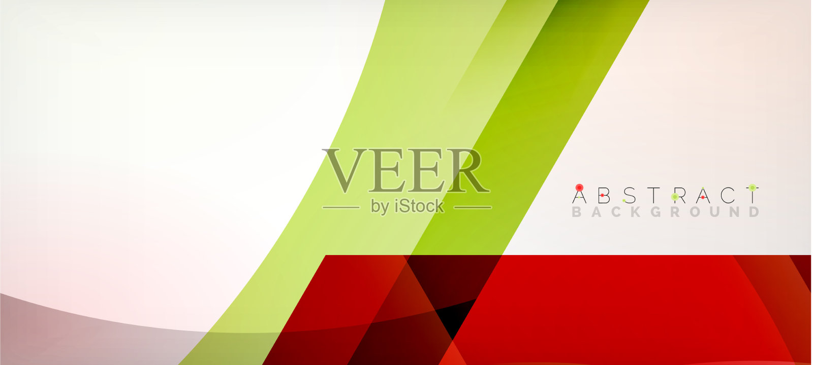 彩色六边形几何抽象插画图片素材