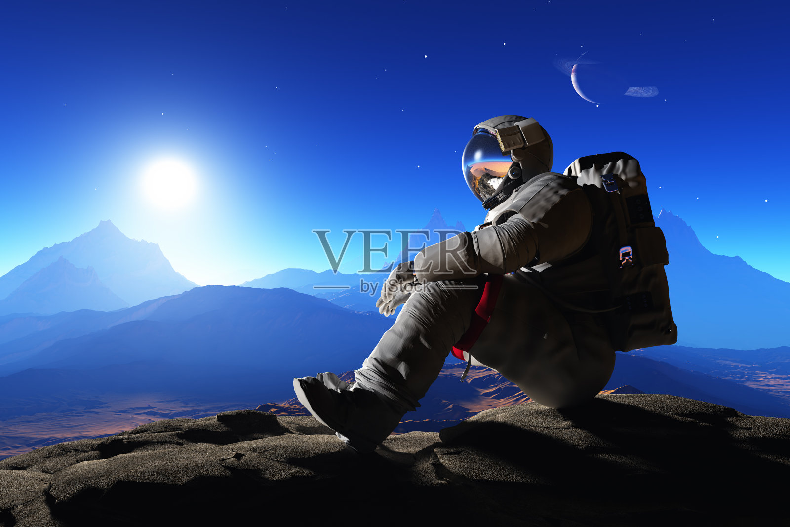 宇航员照片摄影图片