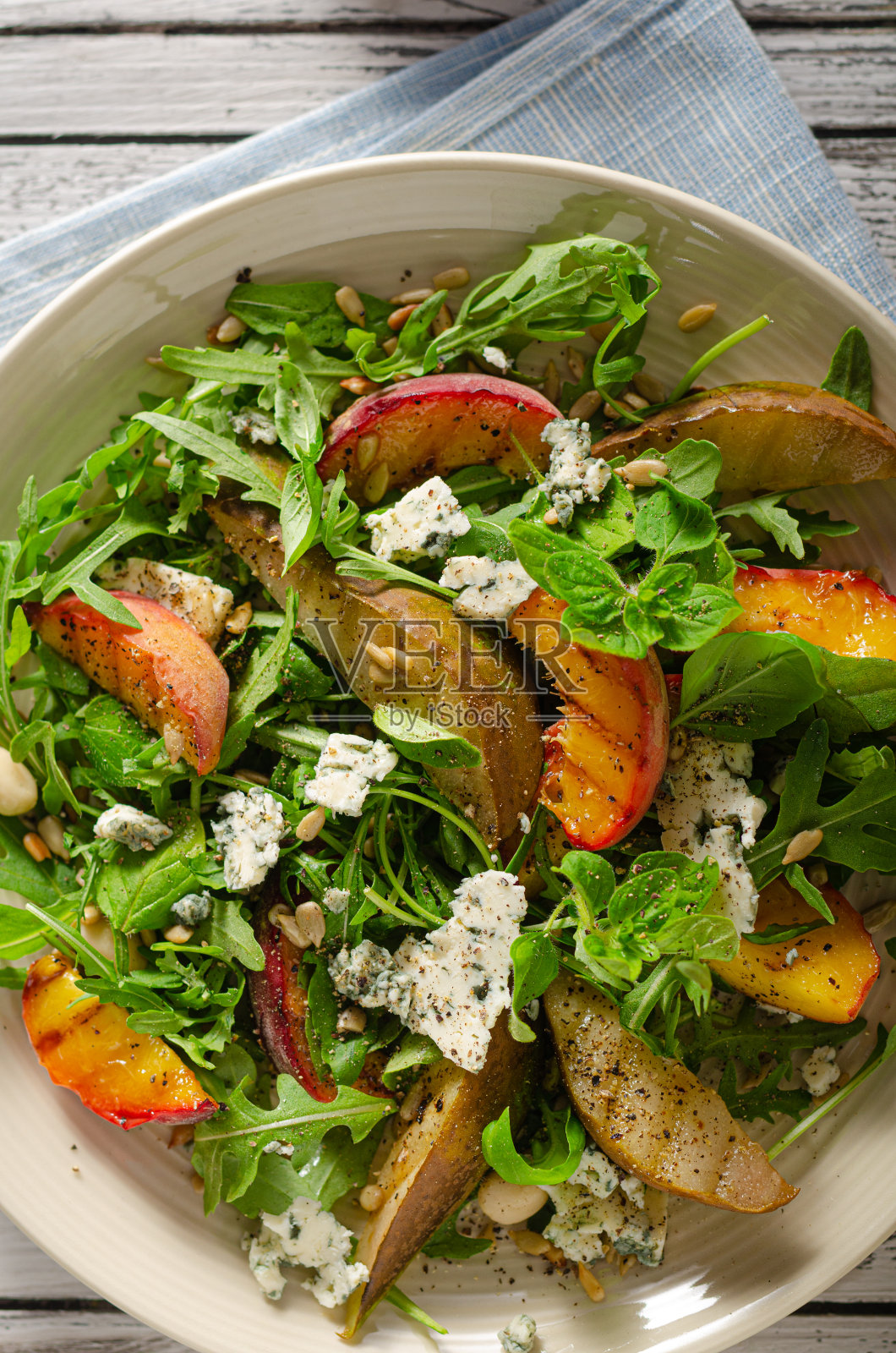 烤水果沙拉照片摄影图片