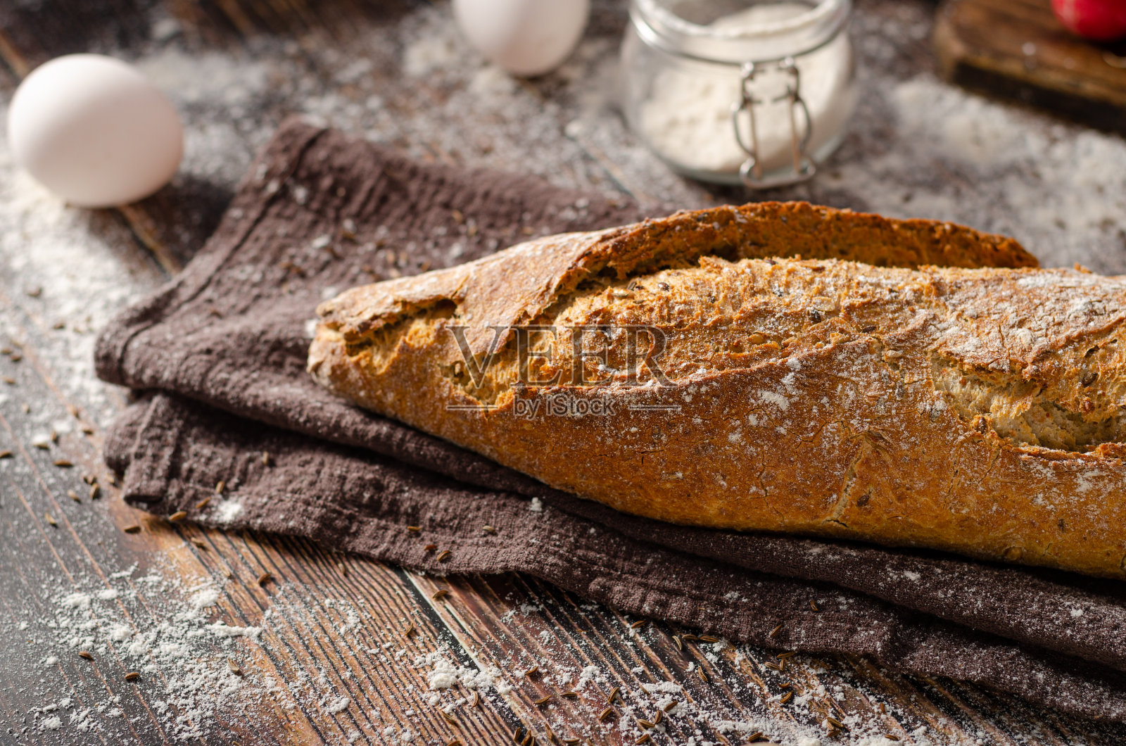 自制的面包照片摄影图片