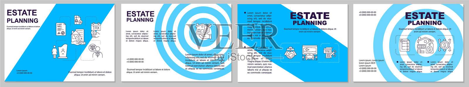 遗产规划小册子模板设计模板素材
