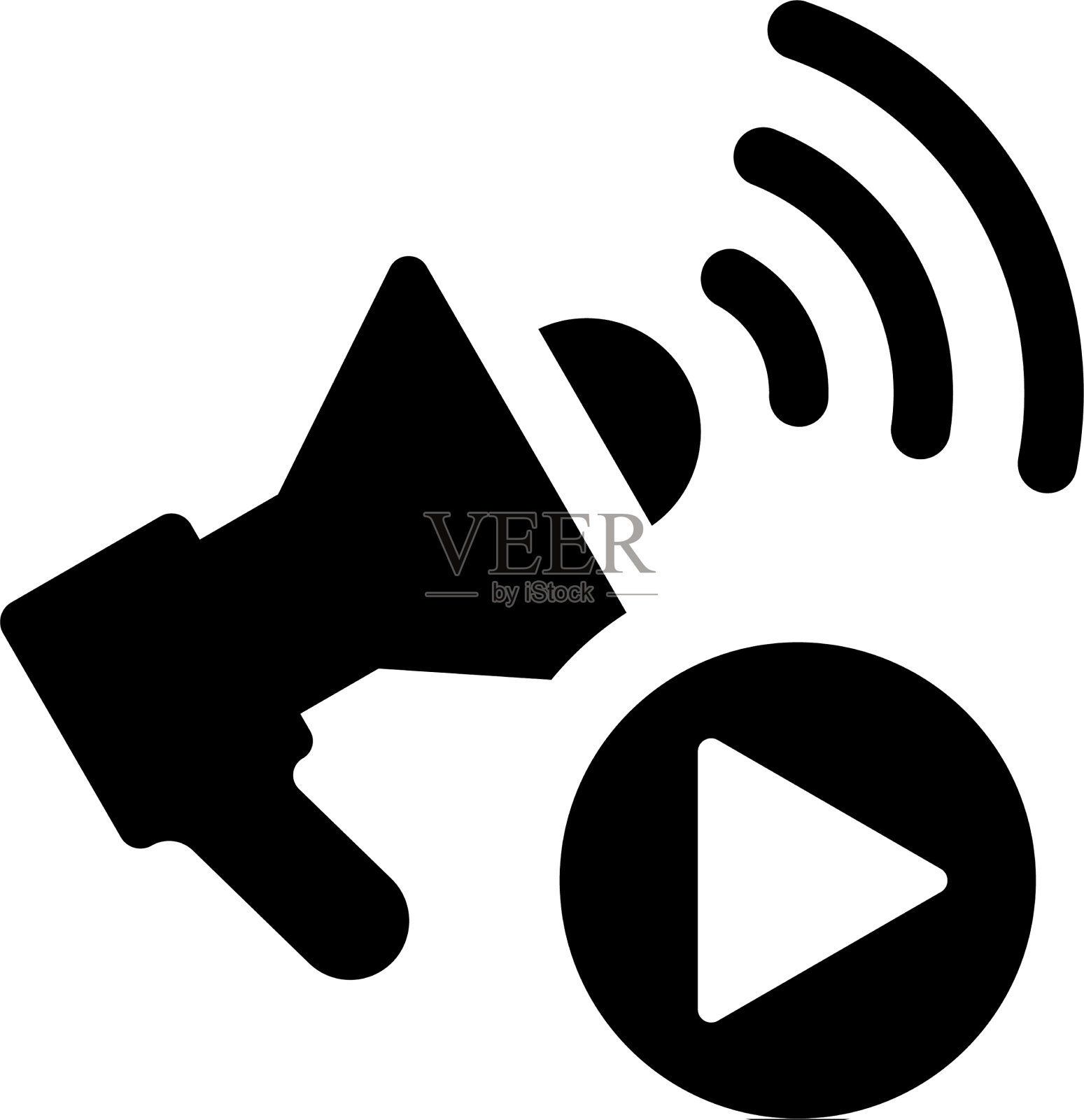 视频营销的图标设计元素图片