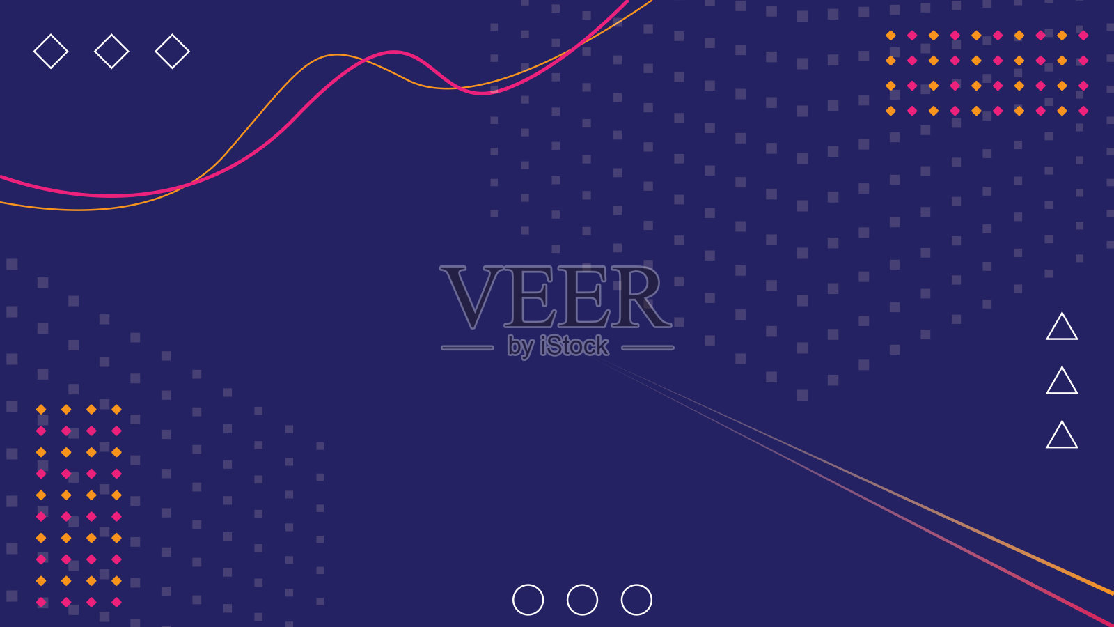 深蓝色矢量背景插画图片素材