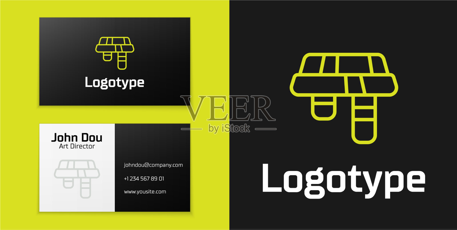 标志型线冬季围巾图标孤立在黑色插画图片素材