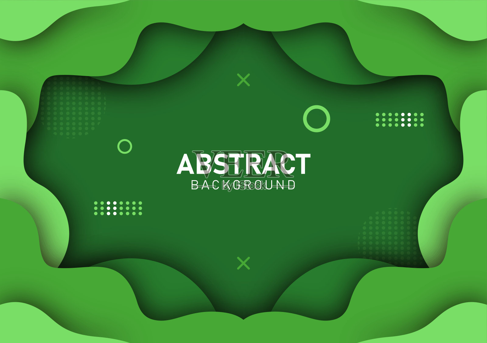 彩色液体和几何背景与流体梯度形状插画图片素材