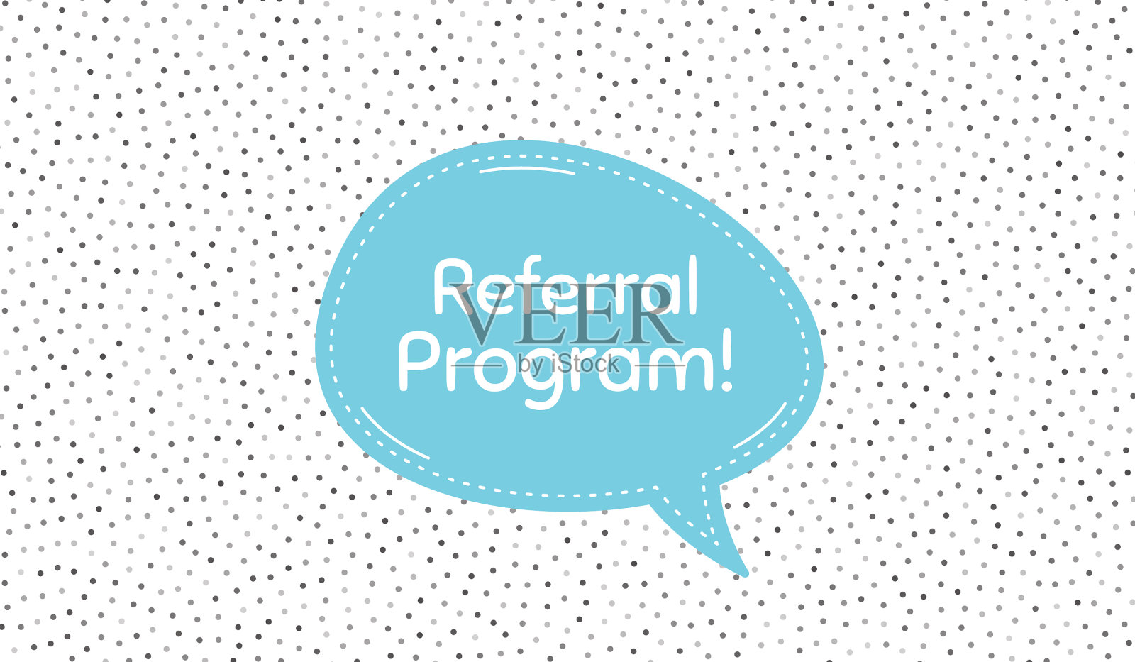 转介程序符号转介朋友标志插画图片素材