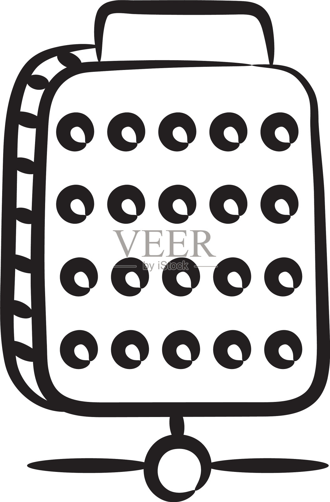 服务器网络插画图片素材